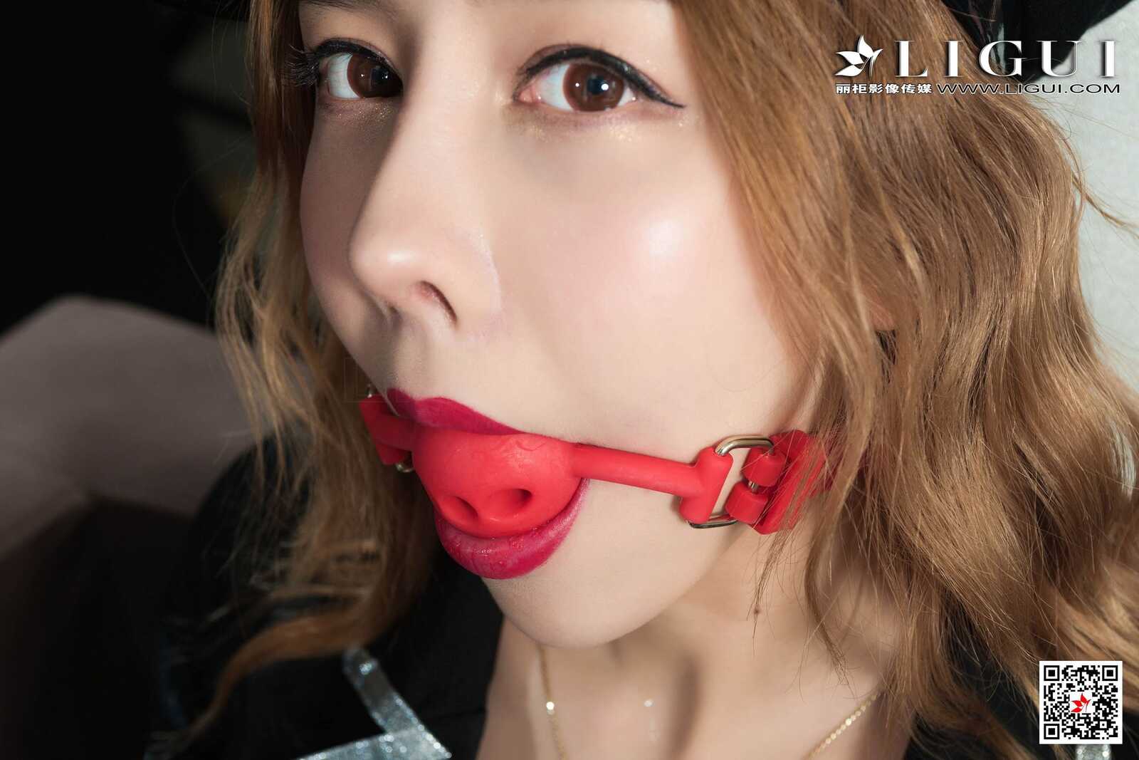 兔子《黑丝女警镣铐》 [丽柜LIGUI] 网络丽人 写真第3张