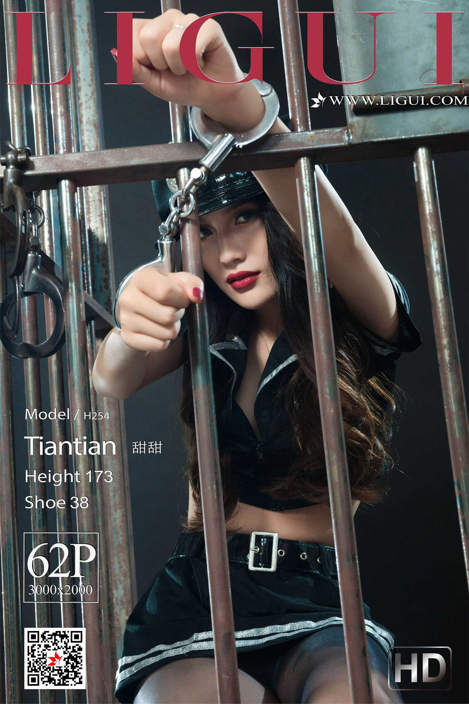 甜甜《监狱黑丝镣铐女警》 [丽柜美束LIGUI] 网络第18张