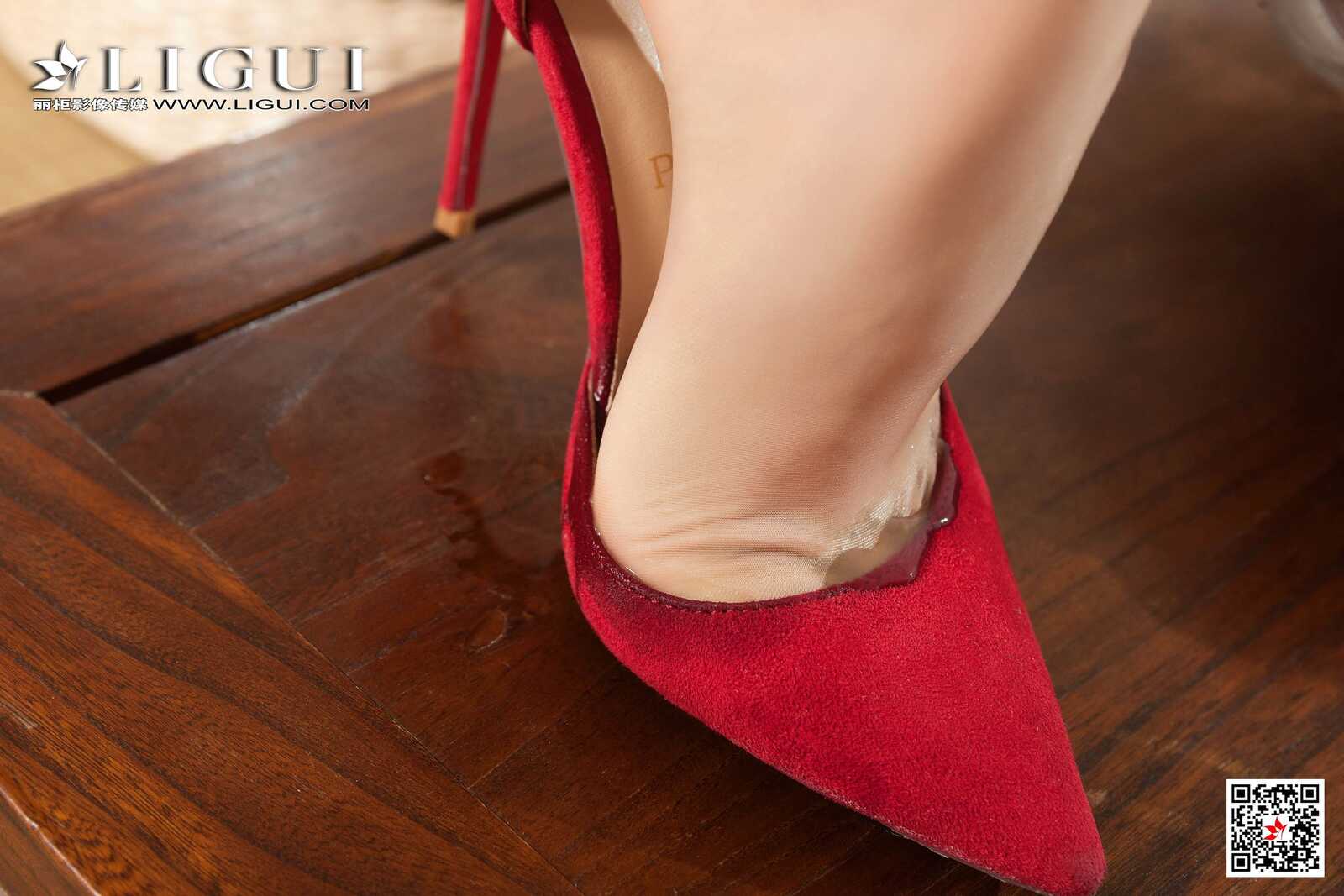 甜甜《月饼丝足诱惑》 [丽柜LIGUI] 网络丽人 写真第5张