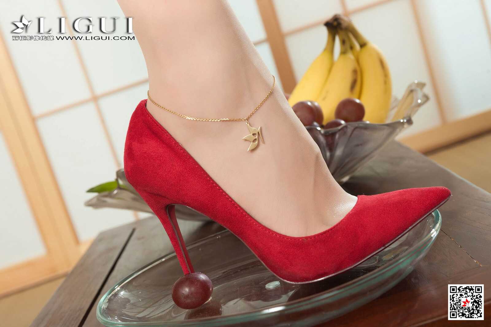 甜甜《月饼丝足诱惑》 [丽柜LIGUI] 网络丽人 写真第4张