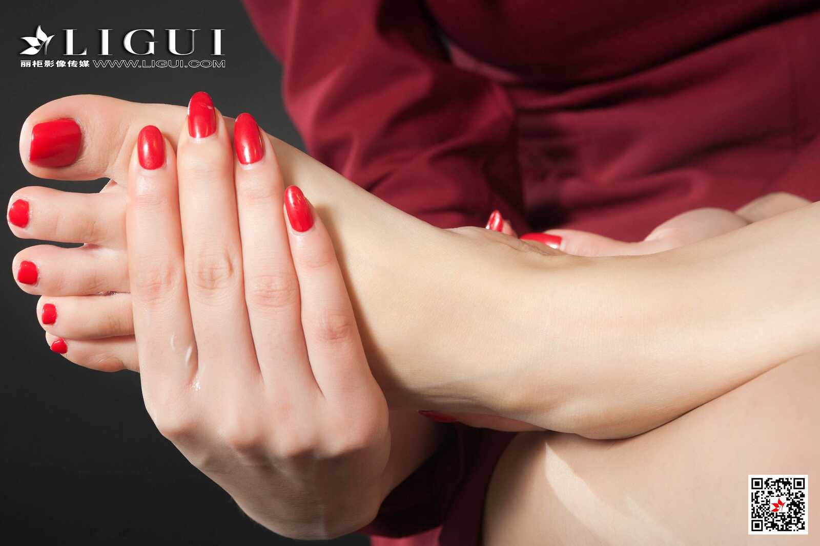 雪糕《极品黑丝空姐丝足》 [丽柜LiGui] 写真集第1张