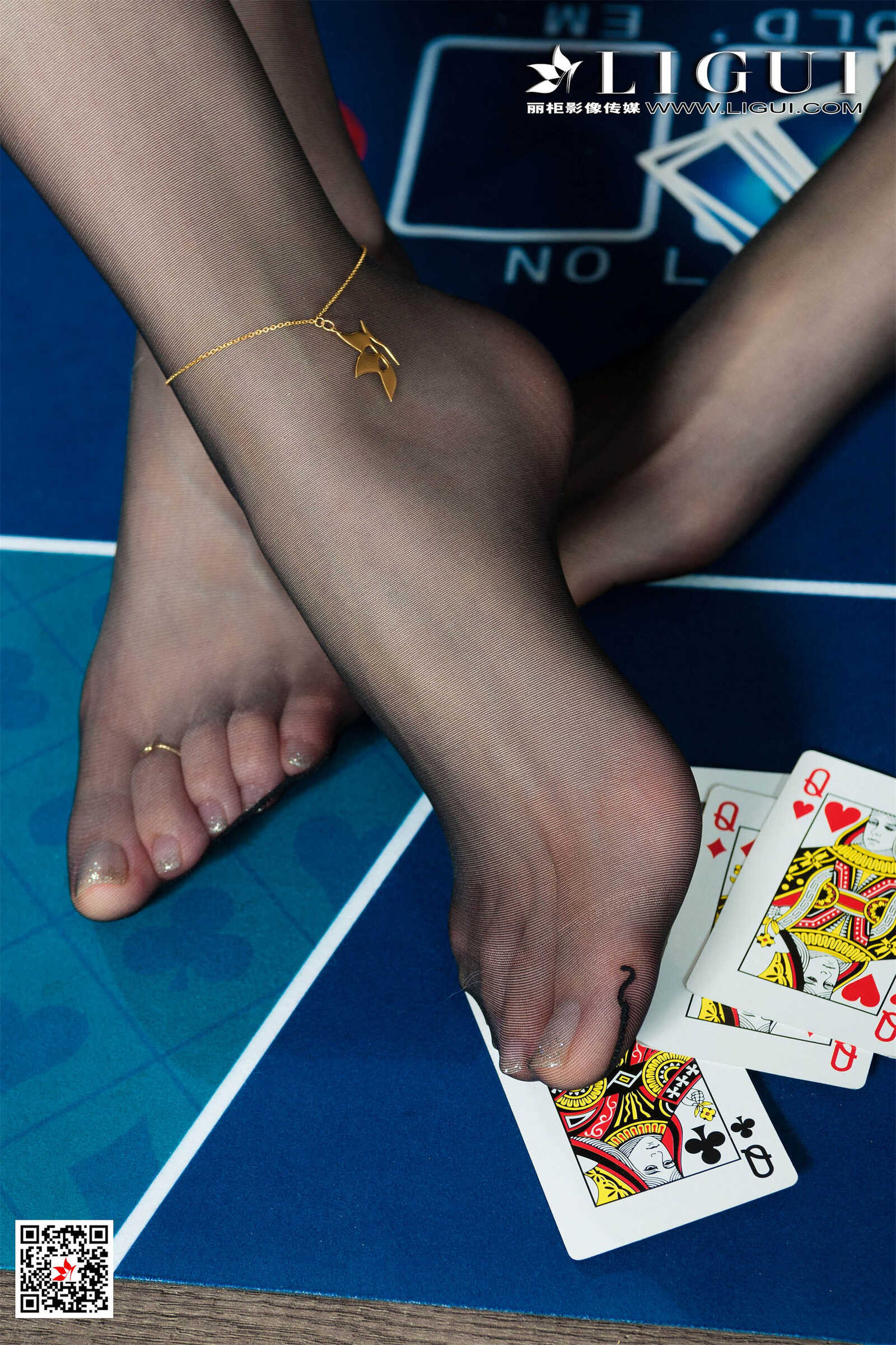 兔子&amp;amp;凉儿《黑丝丝足诱惑》 [丽柜LiGui] 写真集第16张