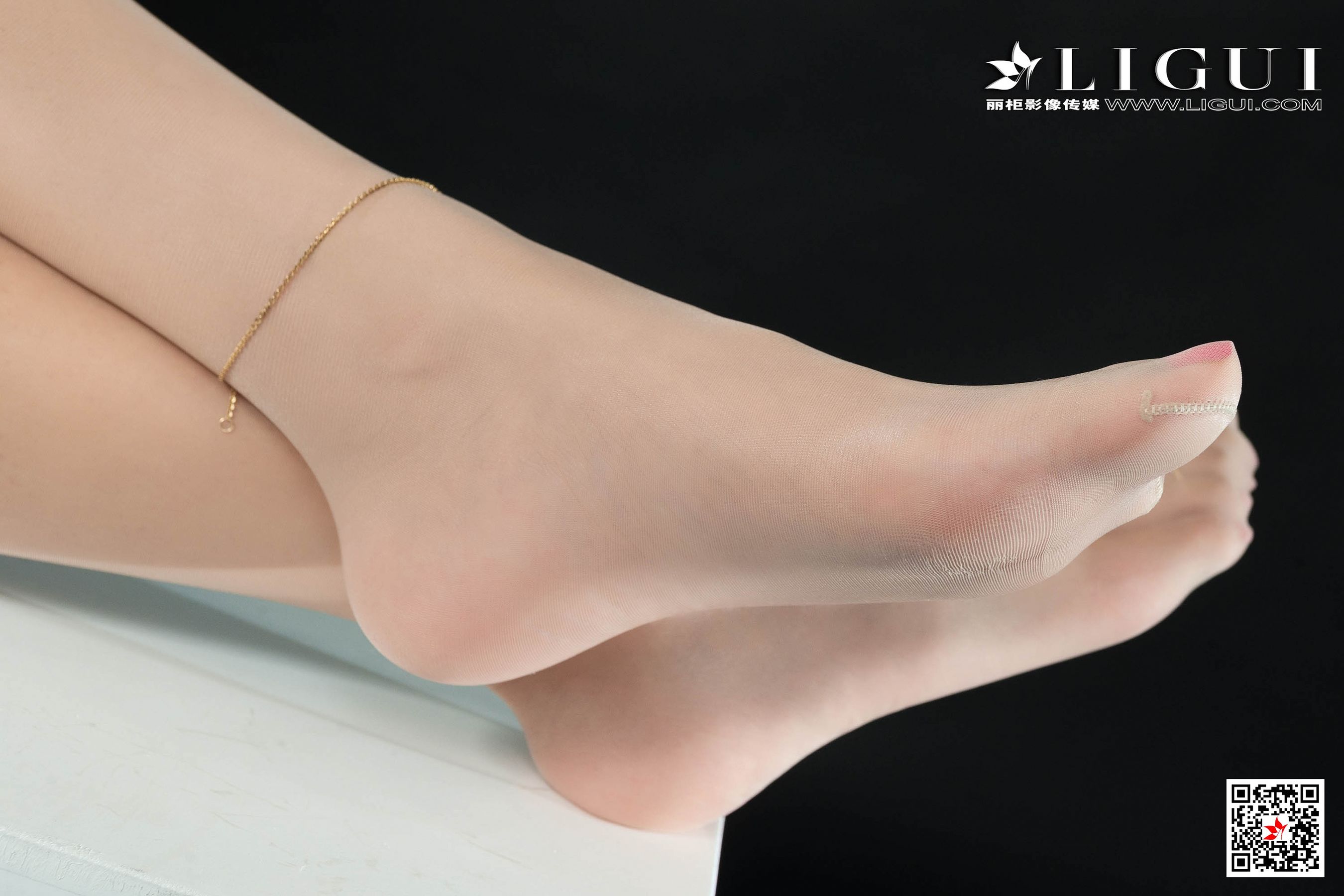 Model 轩轩《连衣裙肉丝高跟》 [丽柜Ligui] 网络丽第1张
