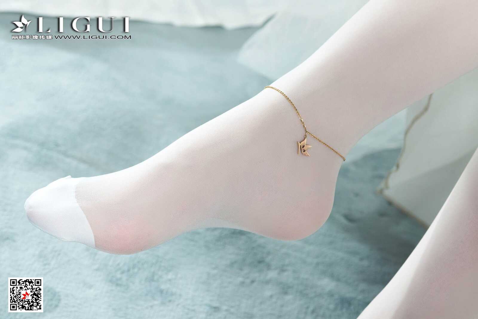 钟情《白丝婚纱新娘》 [丽柜Ligui] 写真集第2张