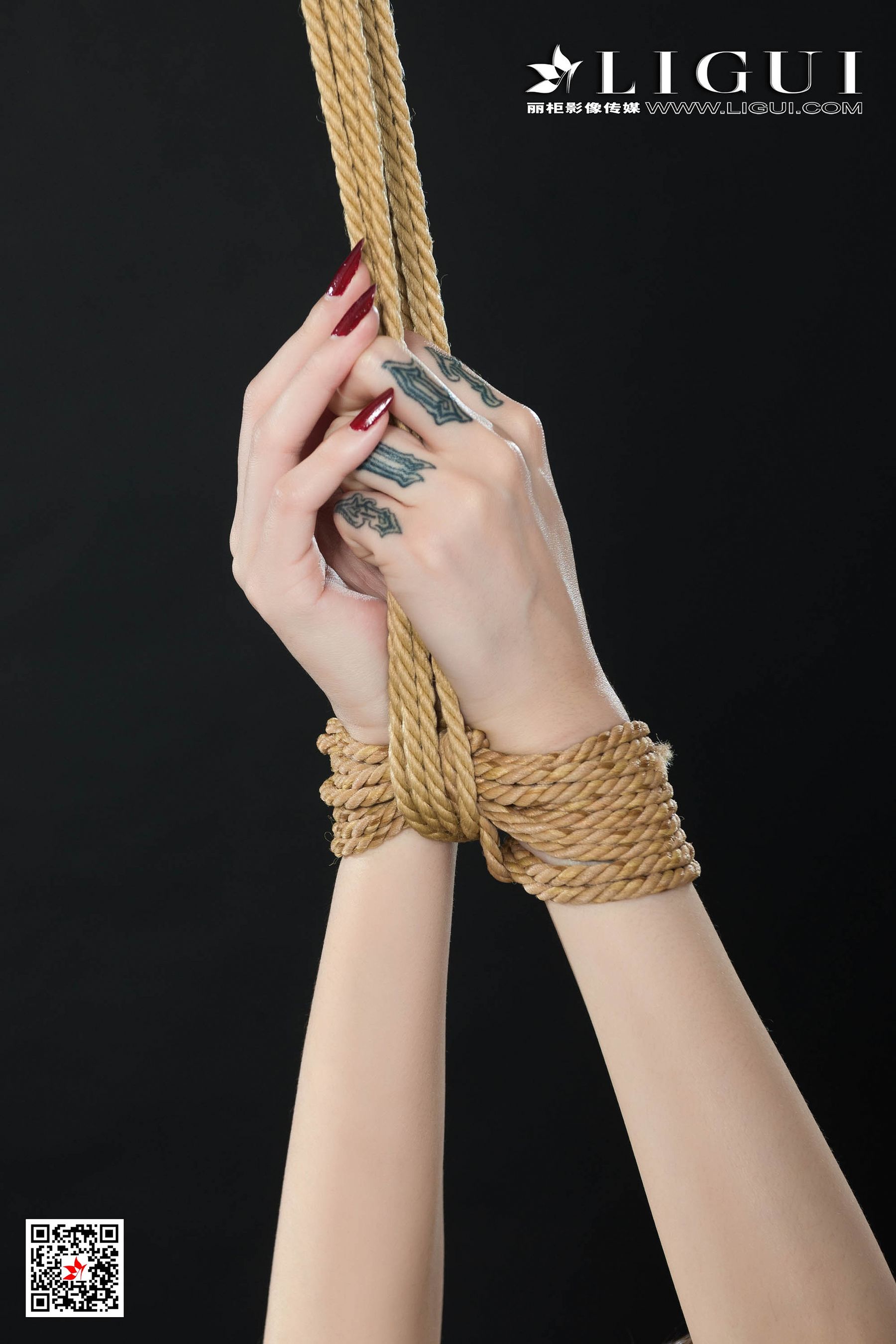 兔子《空姐捆绑绳艺》 [丽柜美束Ligui] 写真集第16张