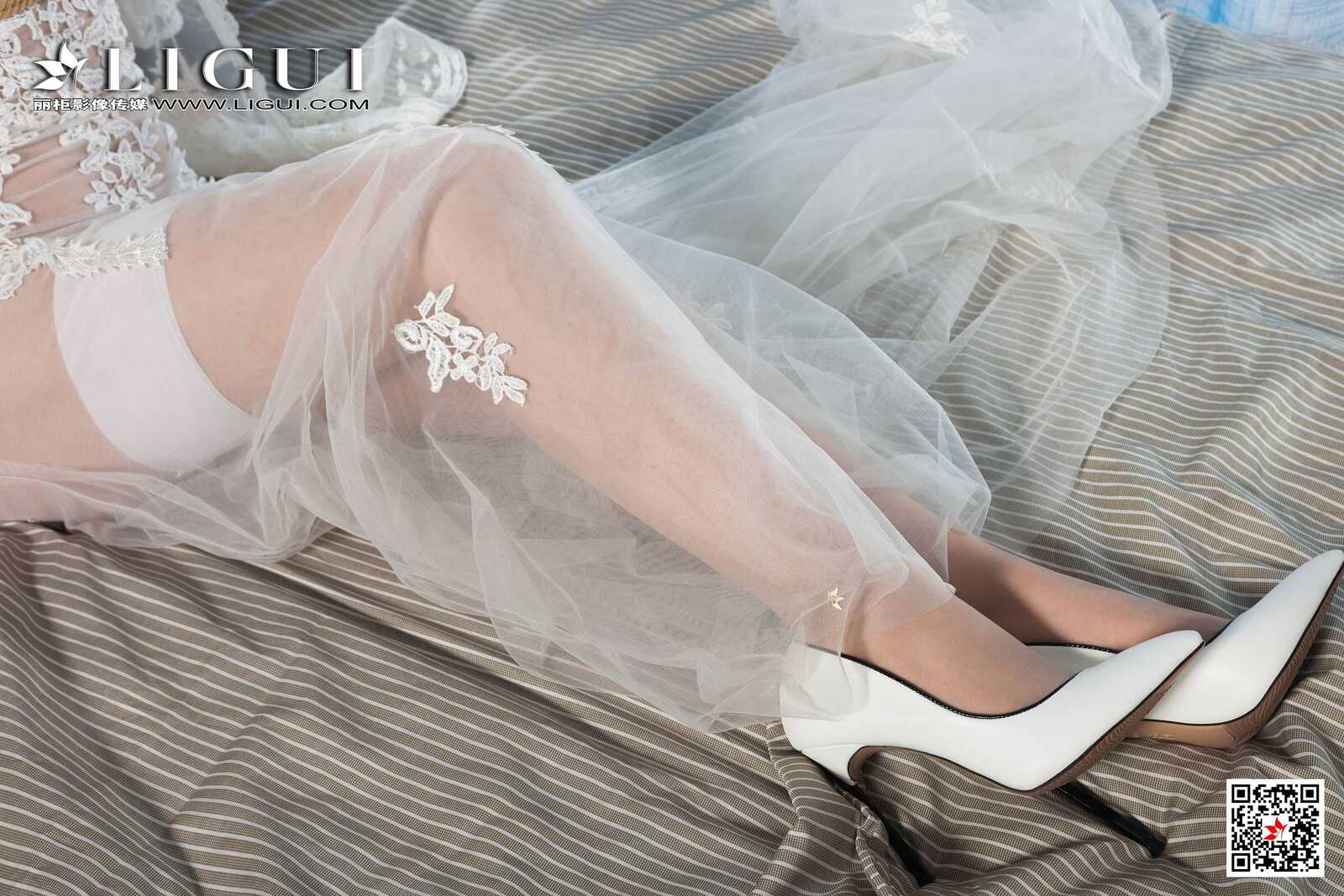 然然《蕾丝美束》 [丽柜Ligui] 网络丽人 写真集第14张