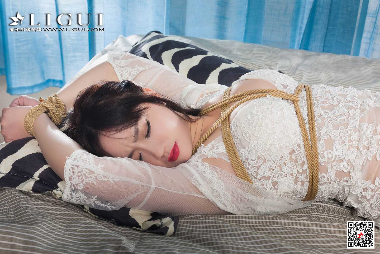 然然《蕾丝美束》 [丽柜Ligui] 网络丽人 写真集第2张