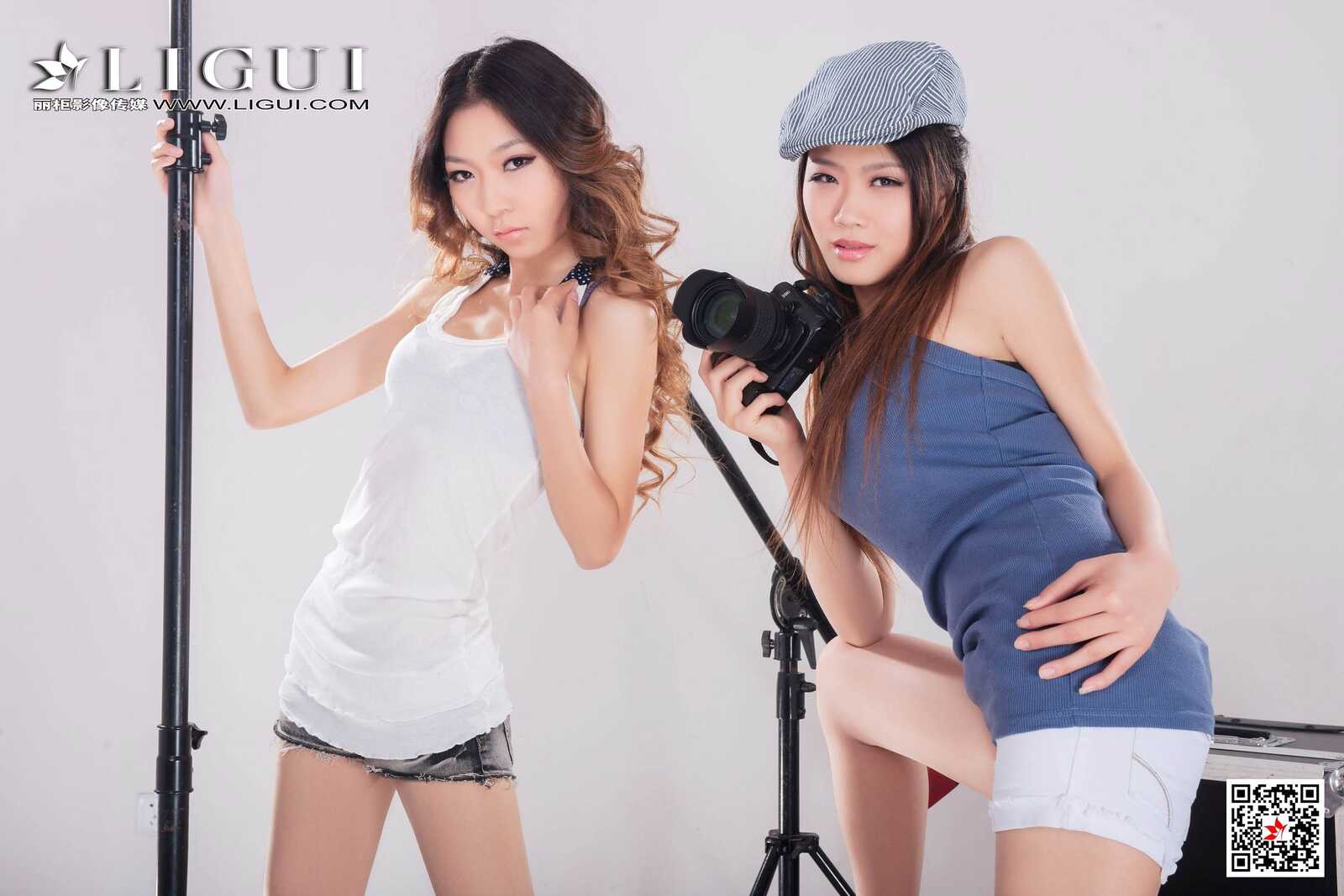 文欣&amp;amp;怡萱《时尚双花》 [丽柜Ligui] 网络丽人第7张