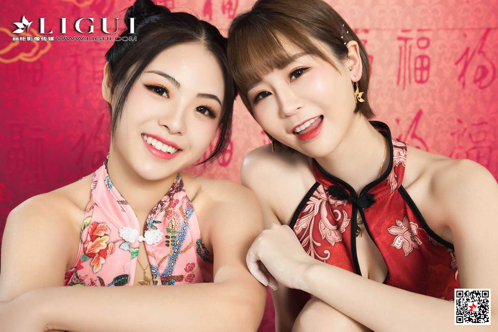潘潘&amp;amp;洋洋《姐妹花汤圆丝足》 [丽柜Ligui] 写真第9张