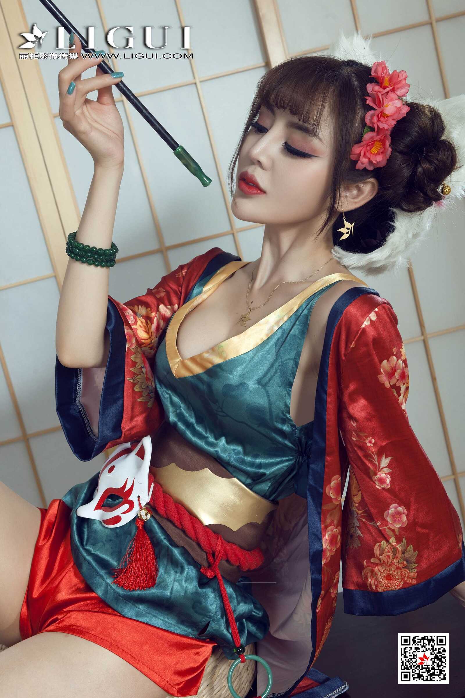 Model 凉儿《古典玉足》 [丽柜Ligui] 写真集第11张