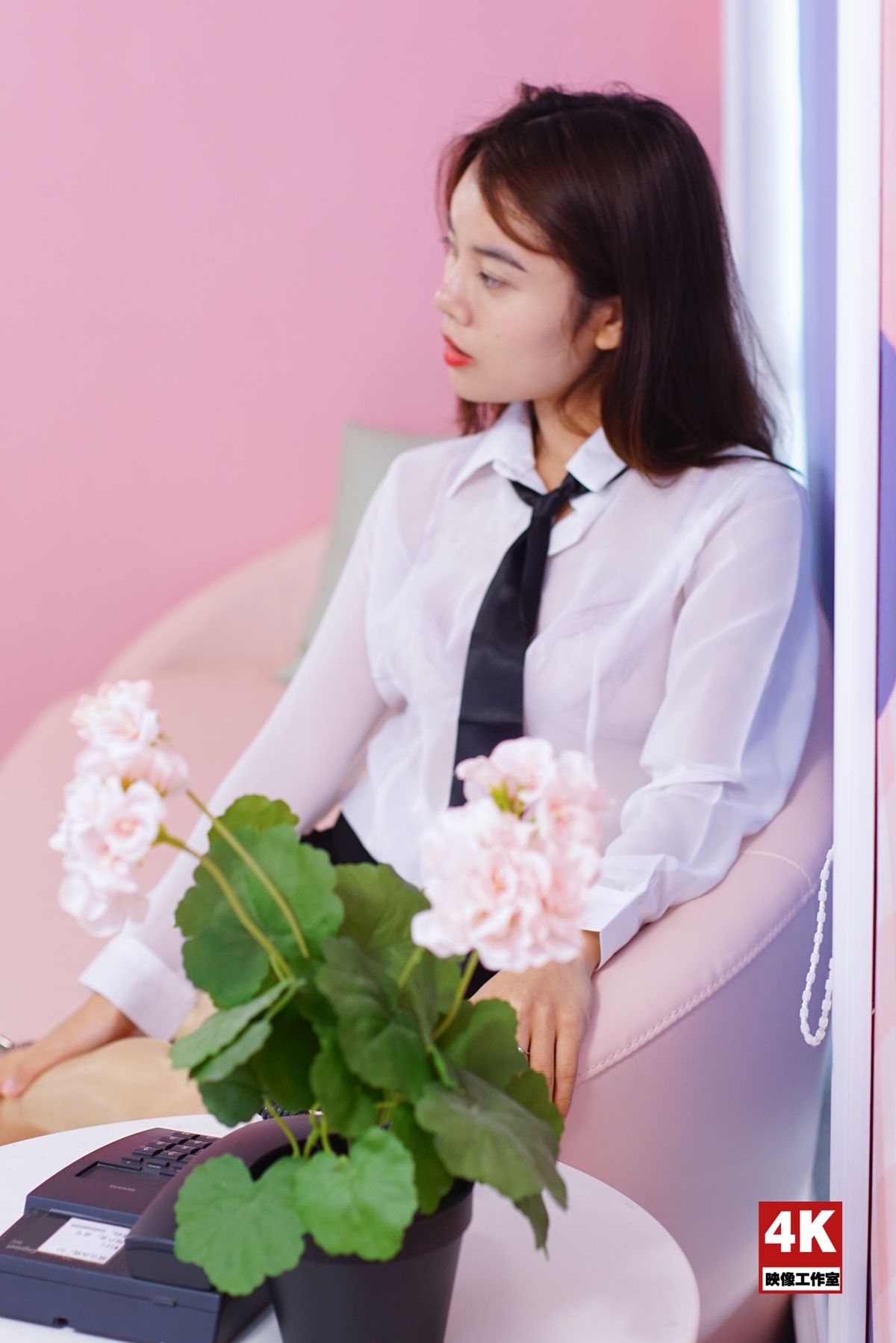 [Ligui丽柜] 2020.12.09《办公室文员的一天》琪琪第4张