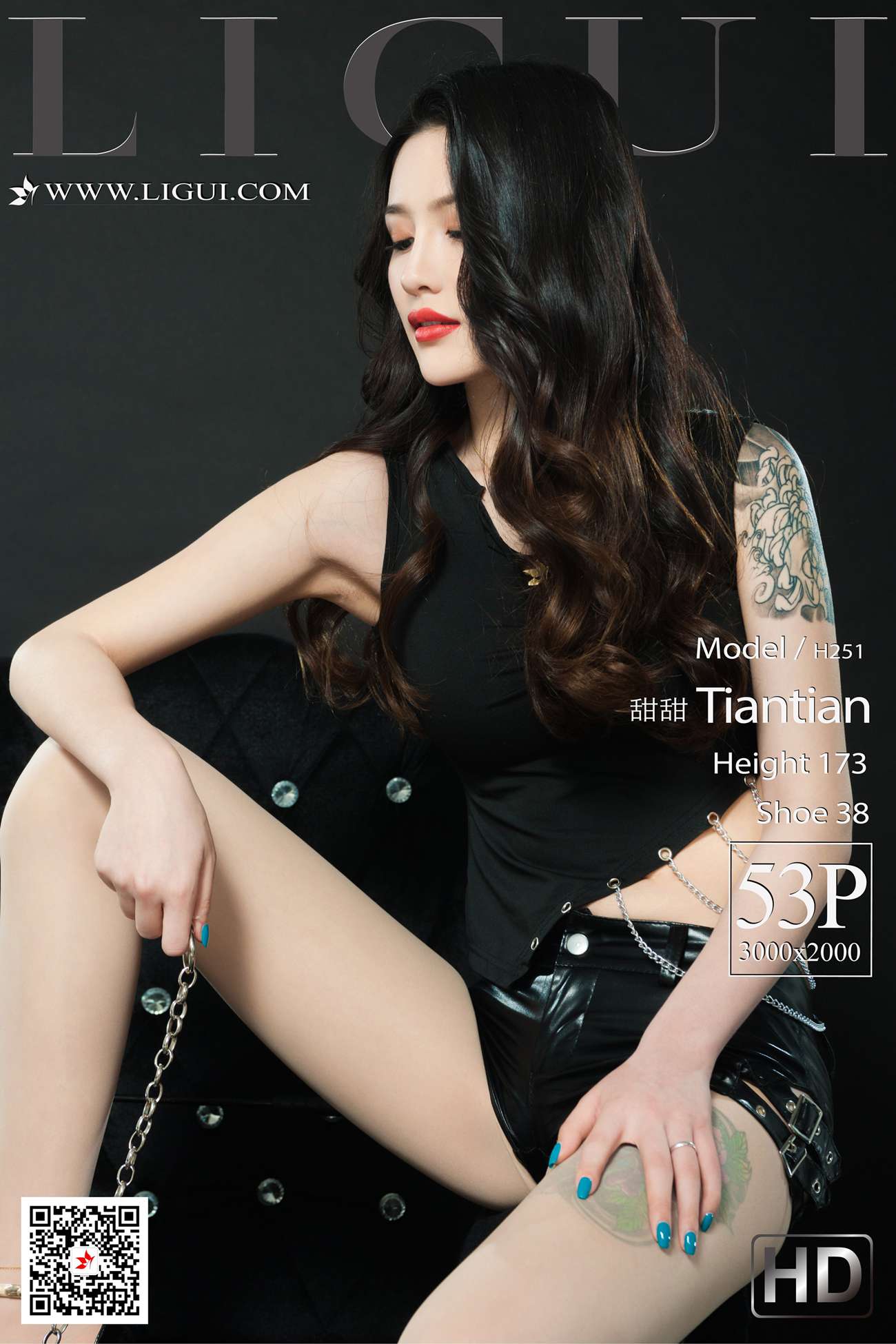 [Ligui丽柜]网络丽人  2021.01.18 《性感的小主》甜甜第5张