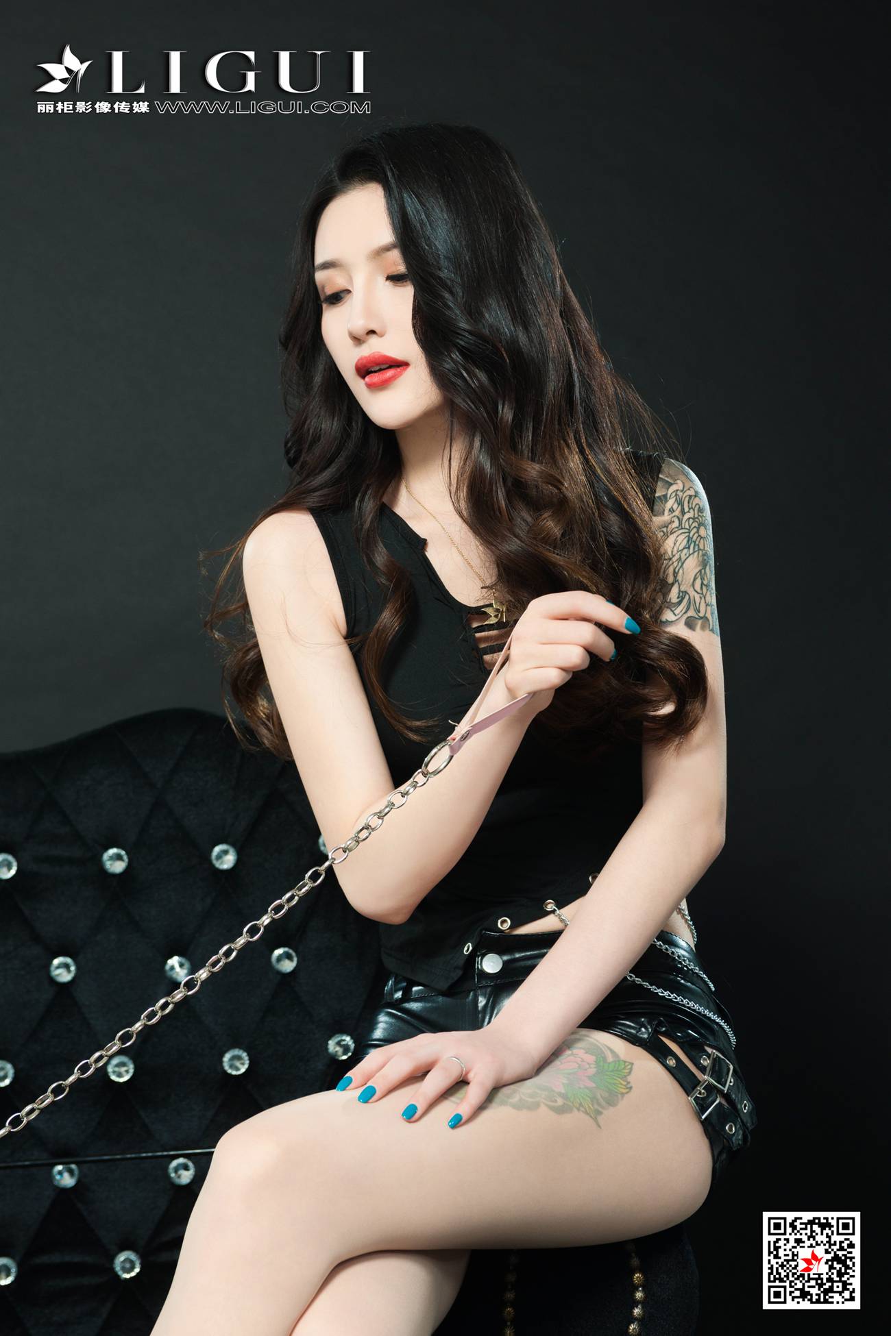 [Ligui丽柜]网络丽人  2021.01.18 《性感的小主》甜甜第4张