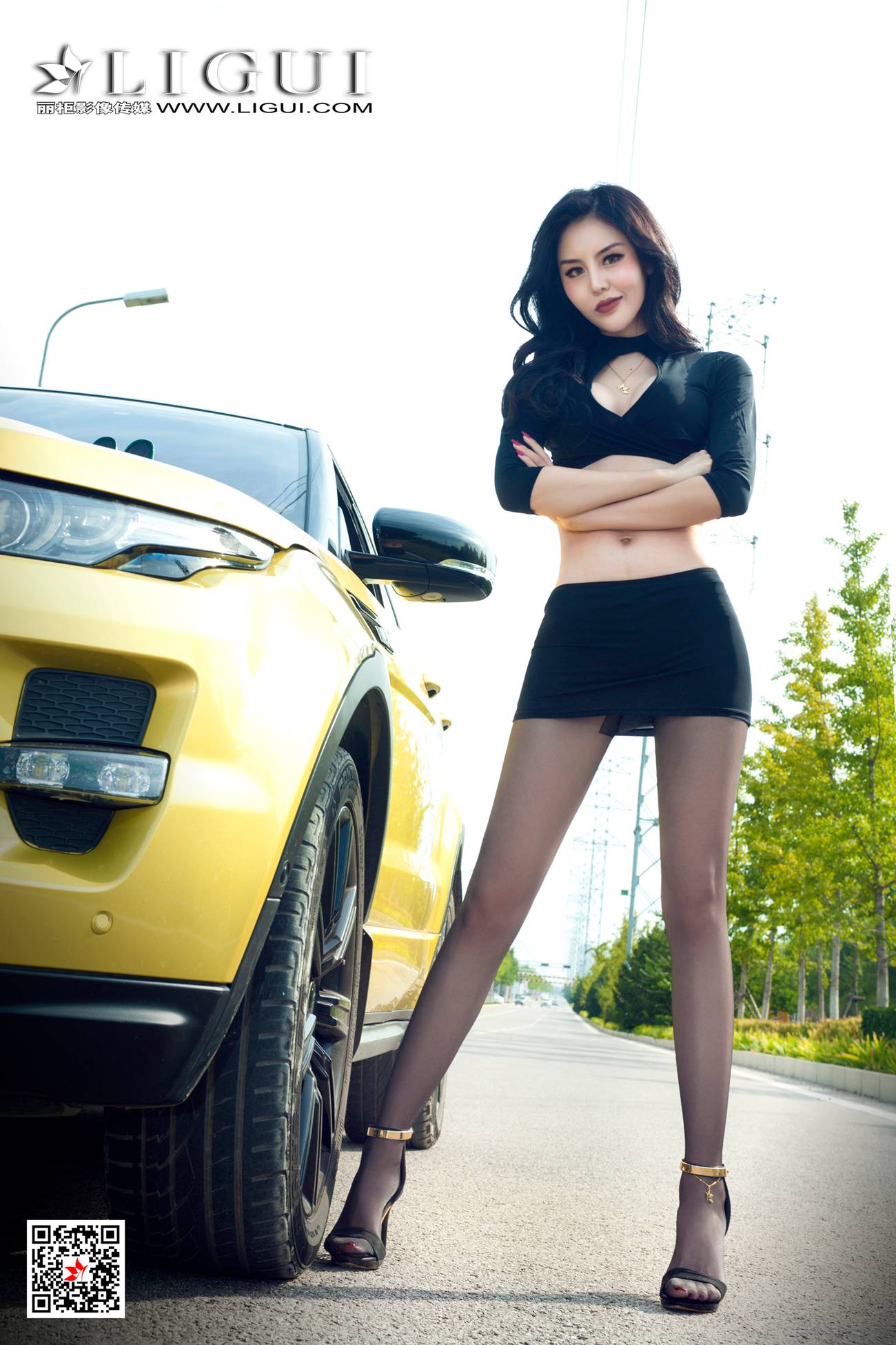[Ligui丽柜]网络丽人 2021.06.14 Model《香车丽人》凉第6张