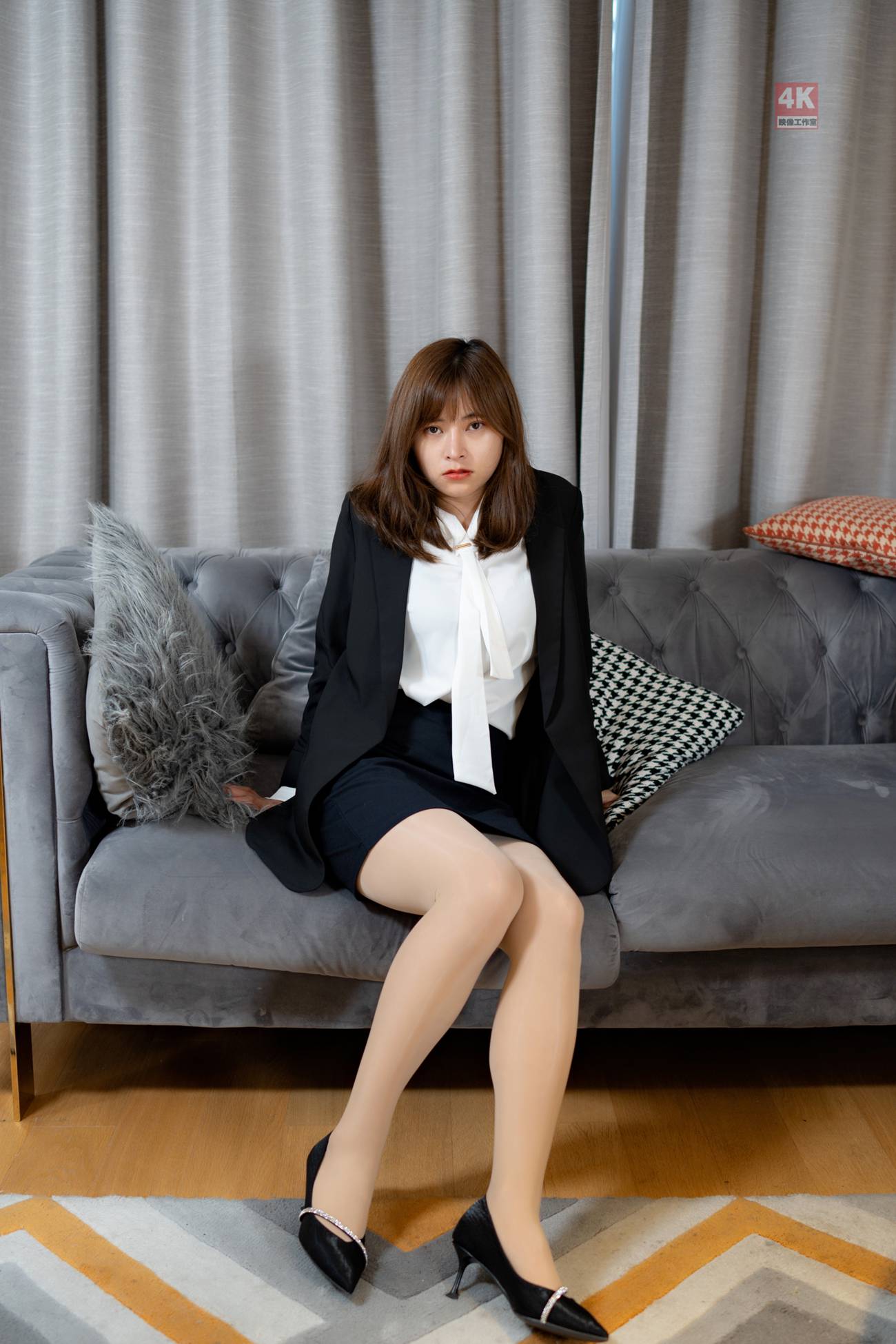 [Ligui丽柜]网络丽人 2021.06.30 Model《复古的两套日第11张