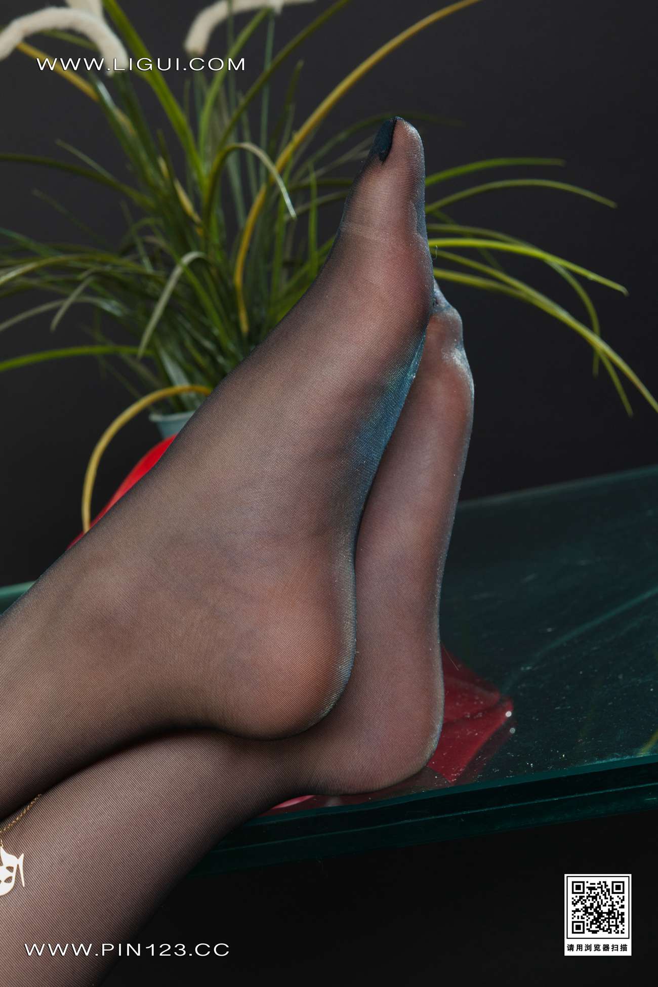 [Ligui丽柜]2022.08.15 黑丝迷情 Mia第13张