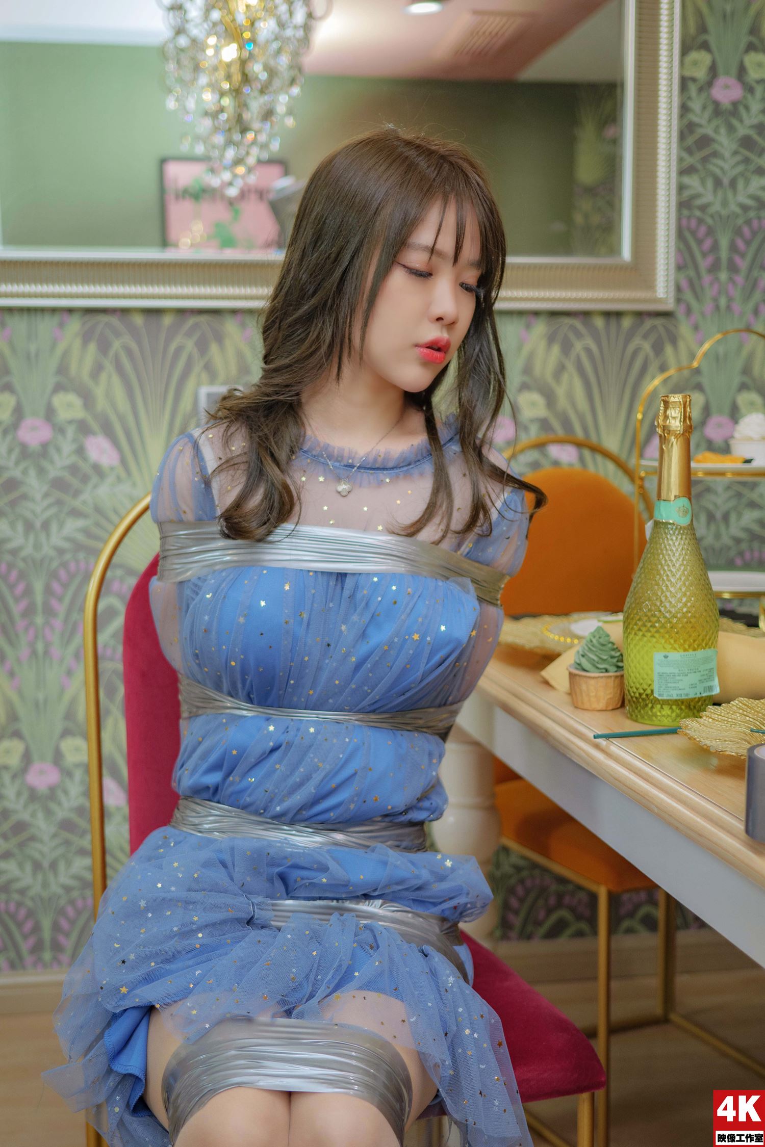 [Ligui丽柜]2022.04.30 法式幽默2 小琳琳第19张