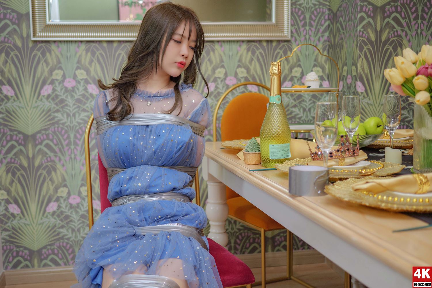 [Ligui丽柜]2022.04.30 法式幽默2 小琳琳第17张