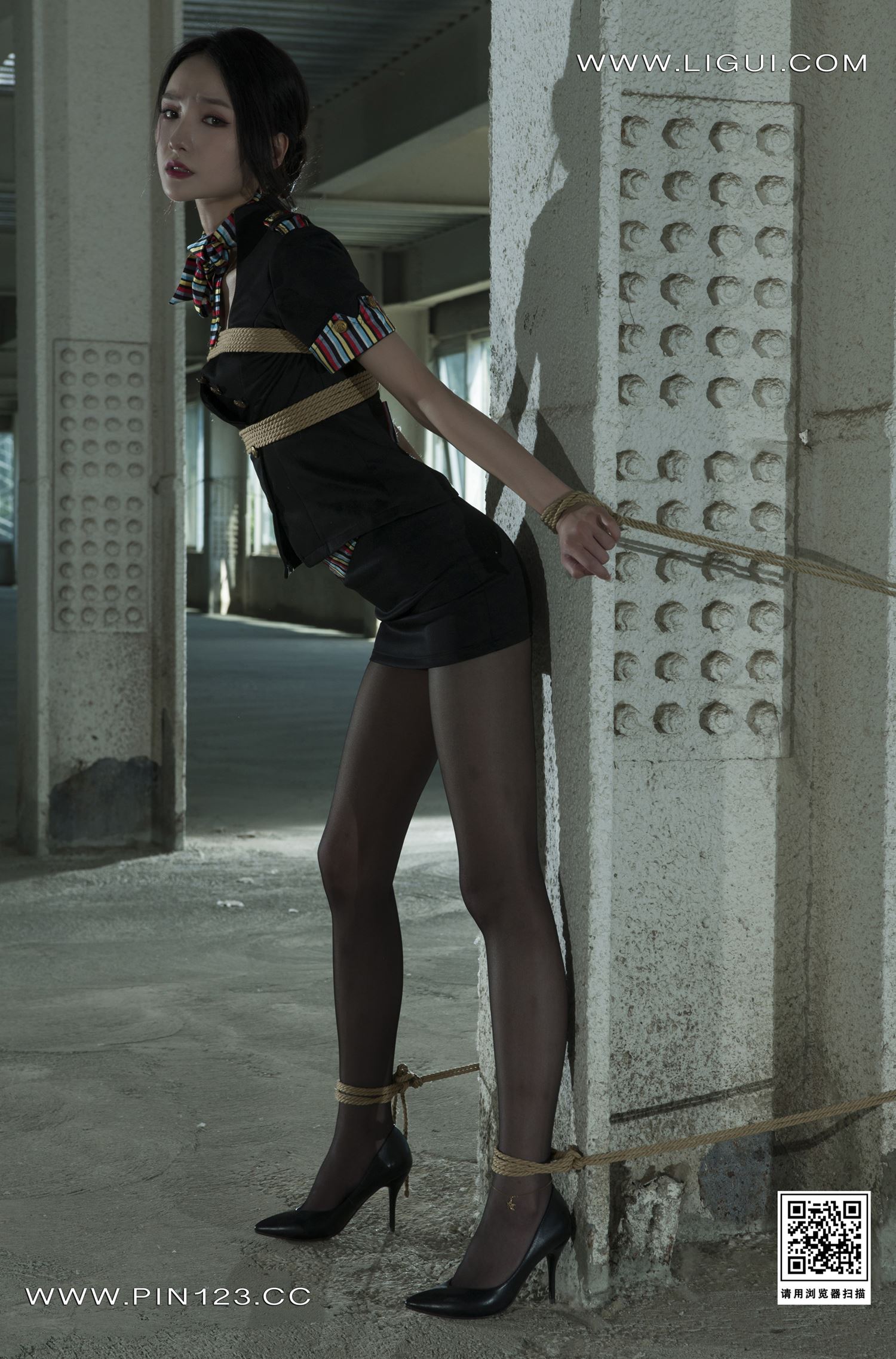 [Ligui丽柜]2022.09.02 劫持空姐 心心第22张