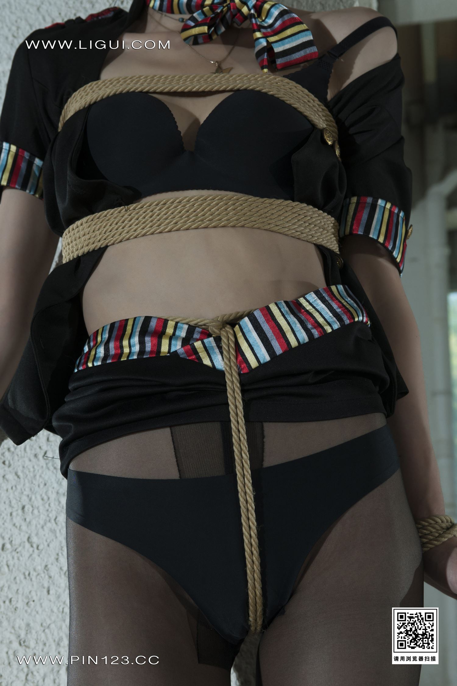 [Ligui丽柜]2022.09.02 劫持空姐 心心第13张