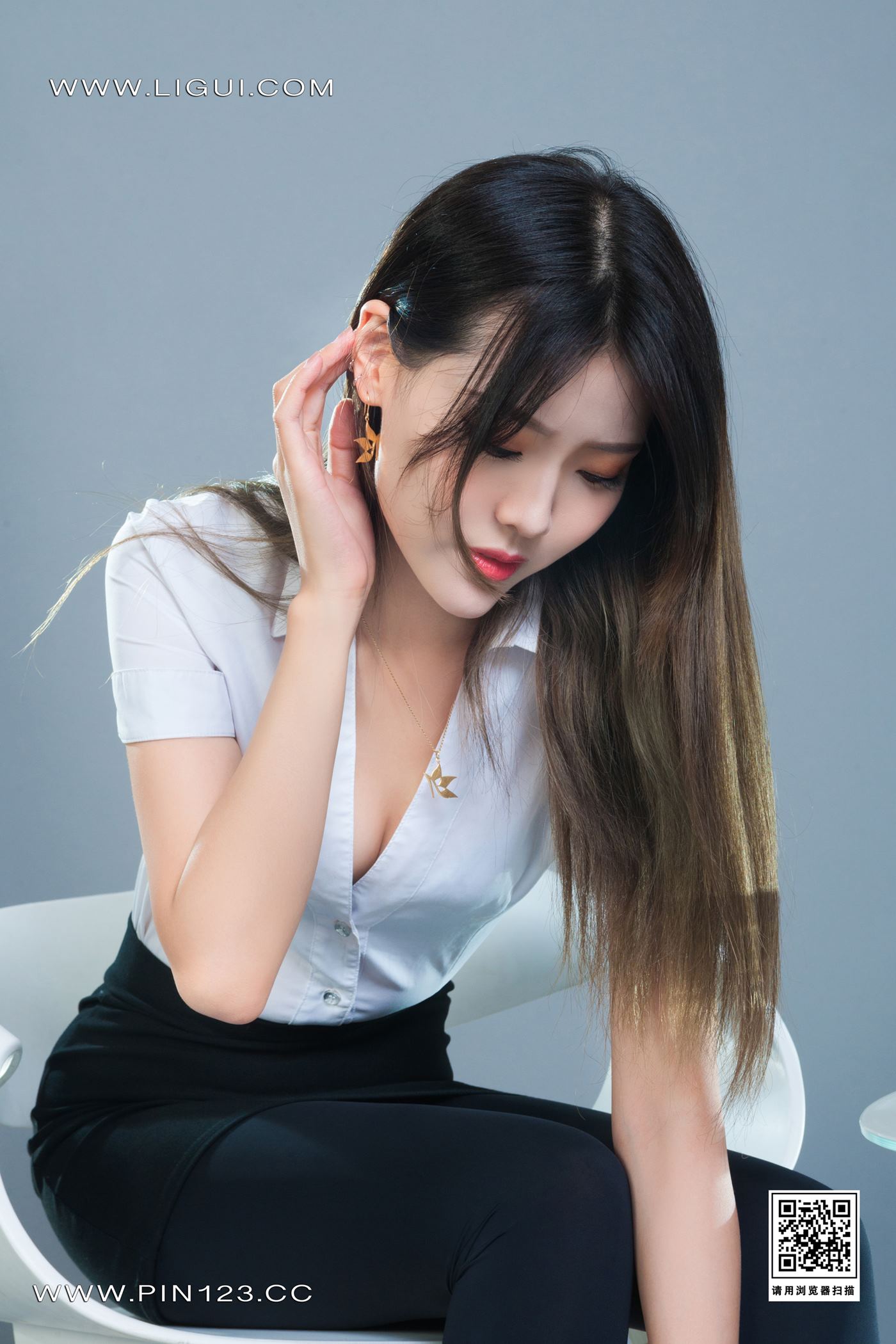 [Ligui丽柜]2022.10.10 受伤的欲足 钟情第16张