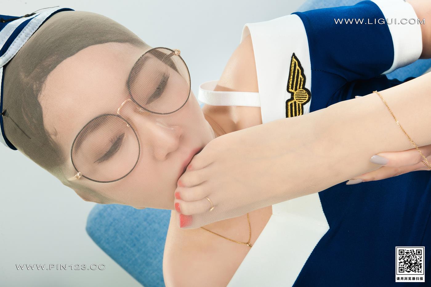 [Ligui丽柜]2022.11.11 双生花-空中丝欲 汐汐＆心心第15张