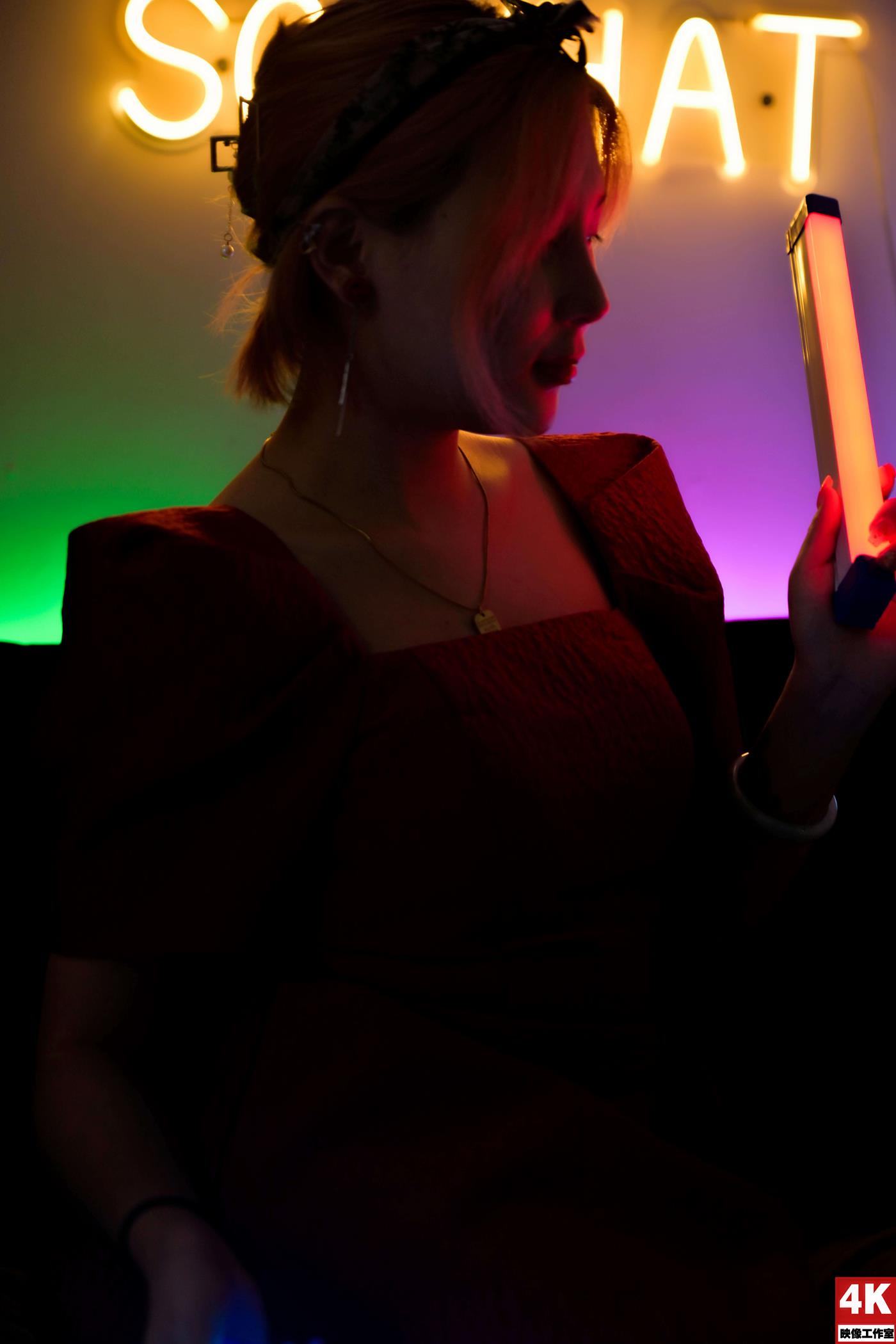 [Ligui丽柜]2022.08.17 氛围灯下的肉丝 小发第7张