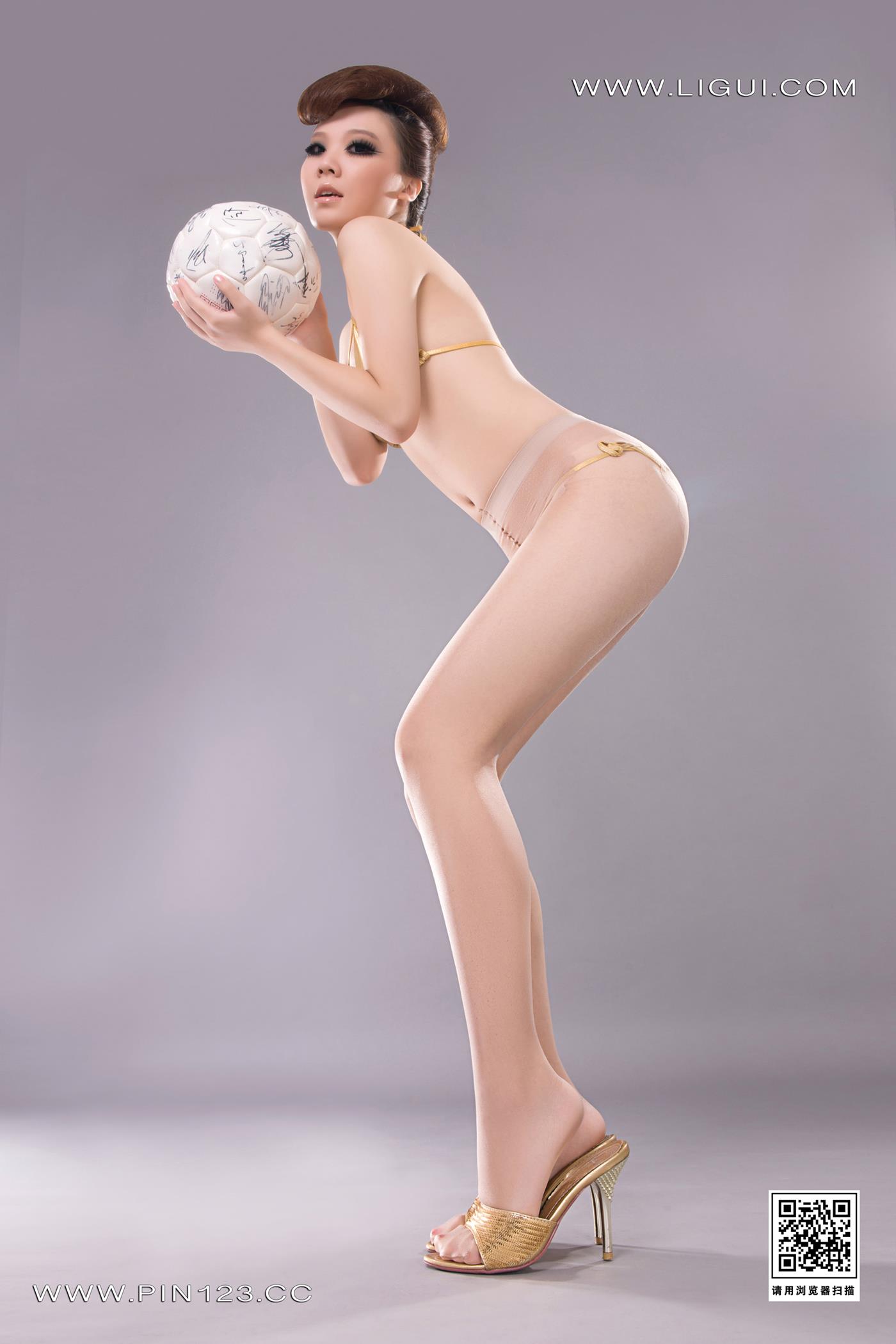 [Ligui丽柜]2022.11.28 足球宝宝 侨侨第16张