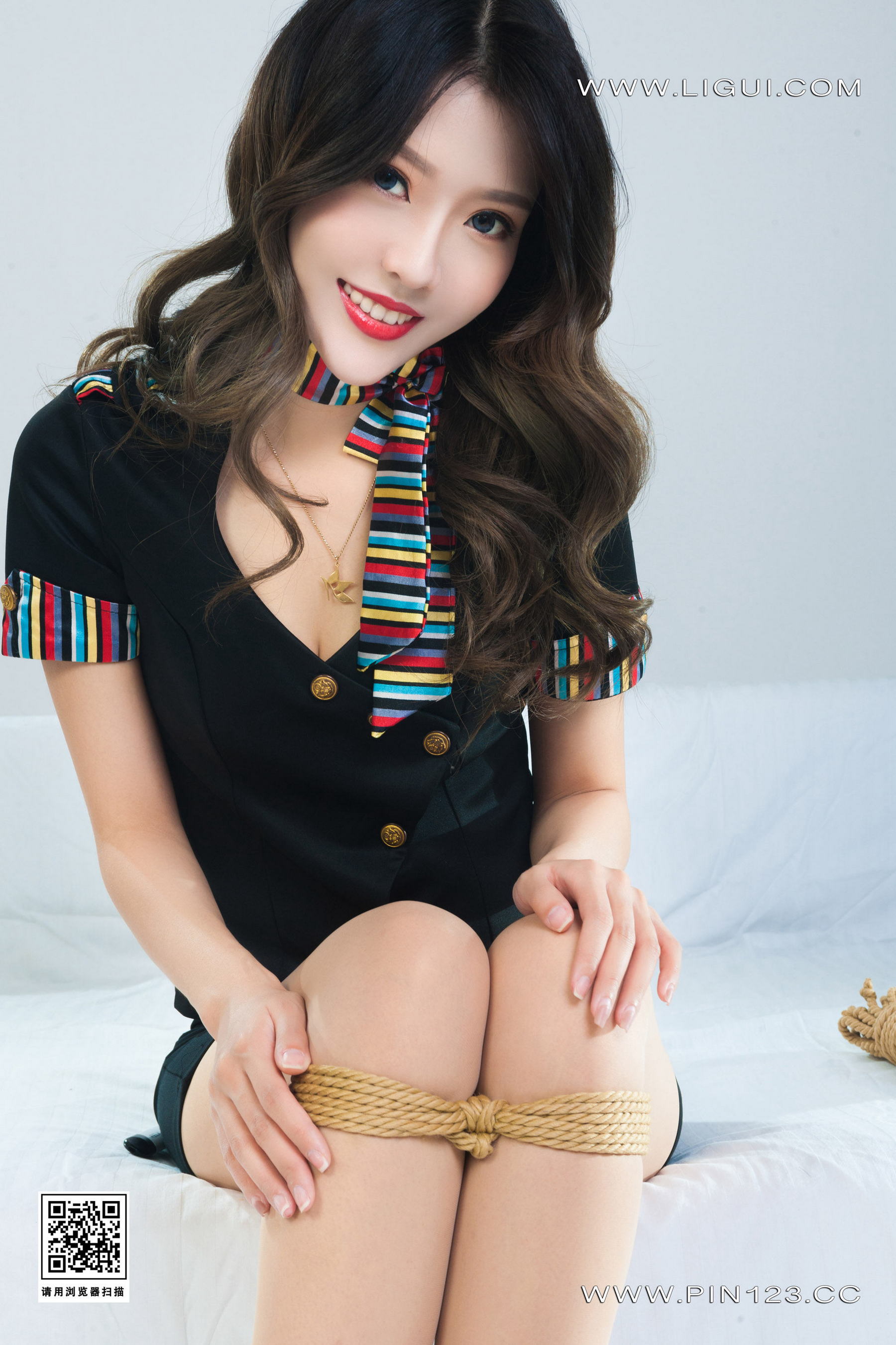 [Ligui丽柜] 2023.05.18《绳虐空姐》钟情第22张