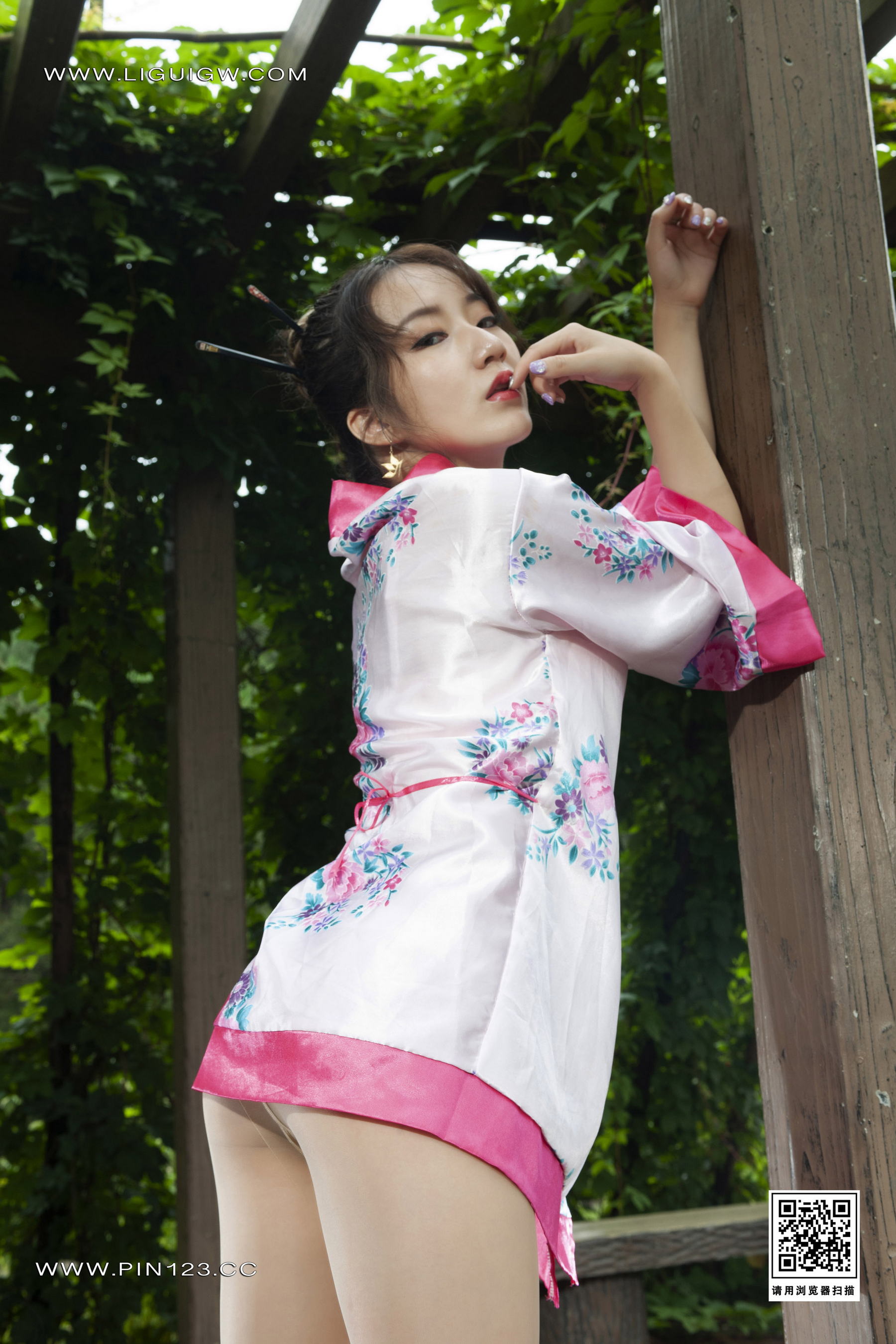 [Ligui丽柜] 2023.08.14《丝足踏青》汐汐第20张