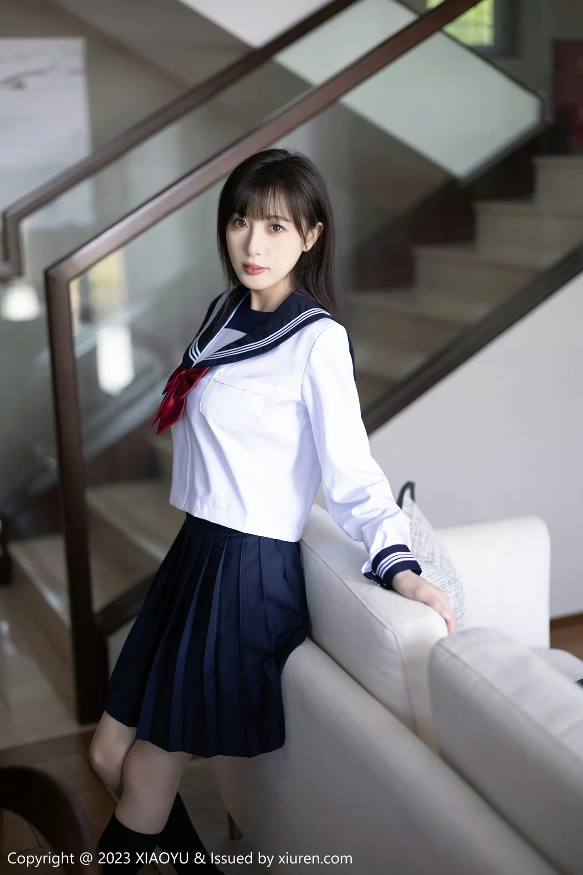  XIAOYU 语画界 Vol.1045 林星阑 学生服贵州旅拍 [97P]第3张