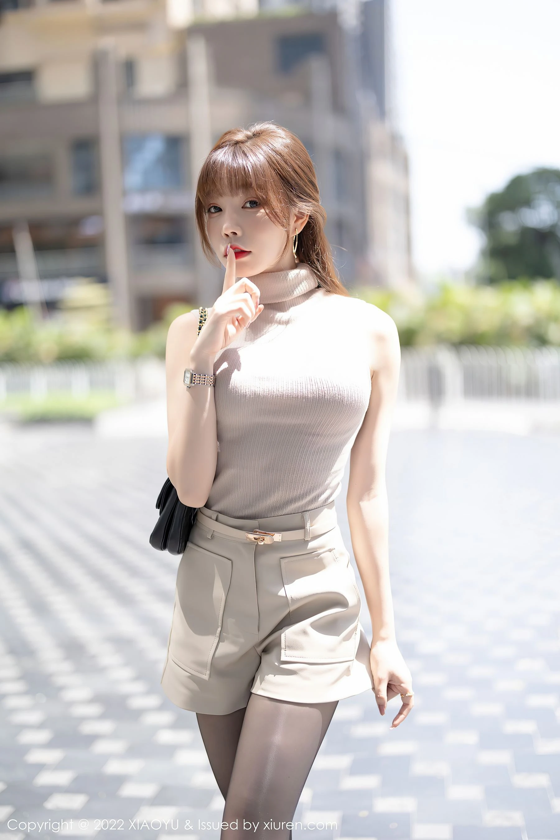  语画界 VOL.808 芝芝Booty 黑丝美腿第23张