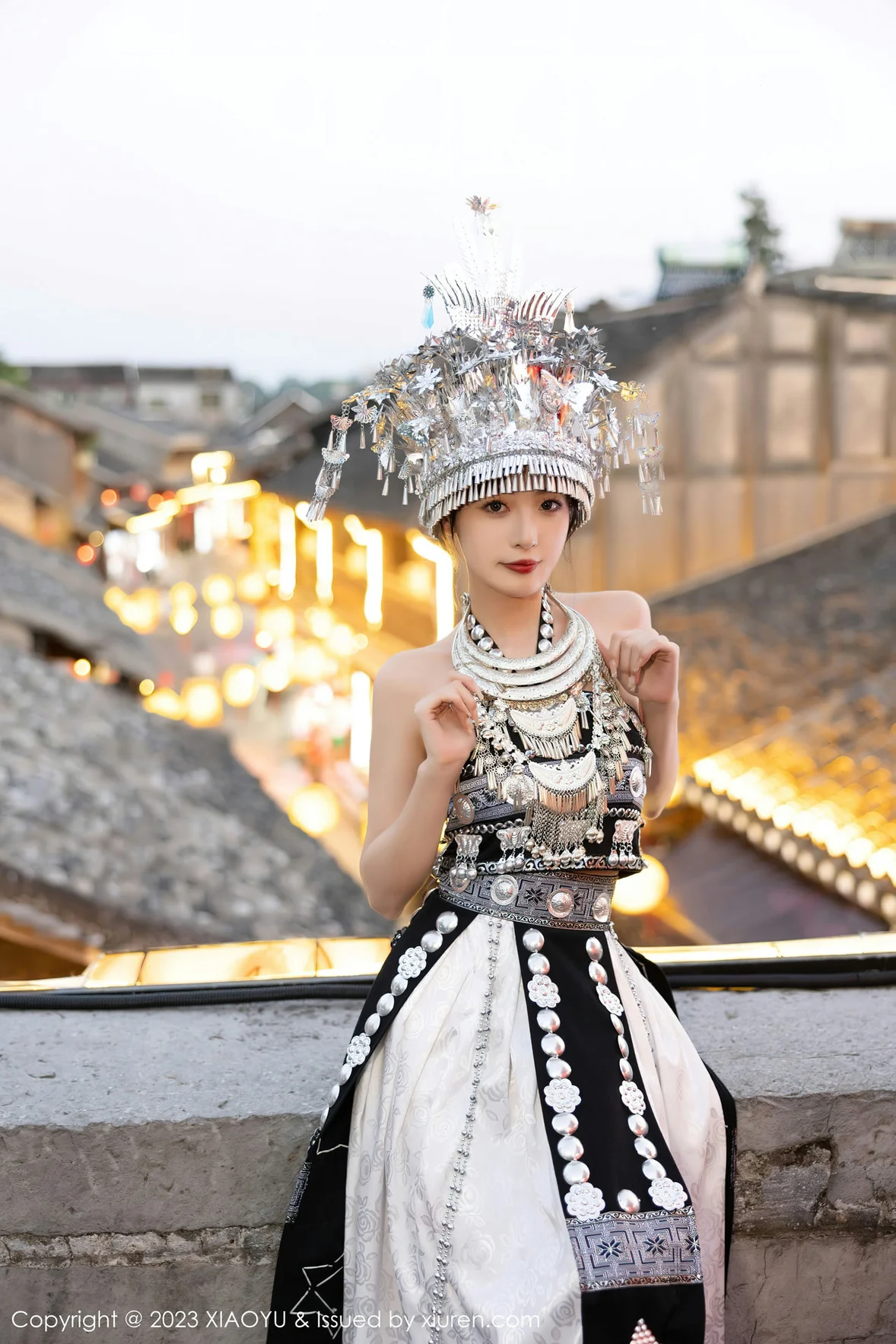  XIAOYU 语画 Vol.1071 林星阑 浅色薄纱贵州旅拍 [94P]第28张