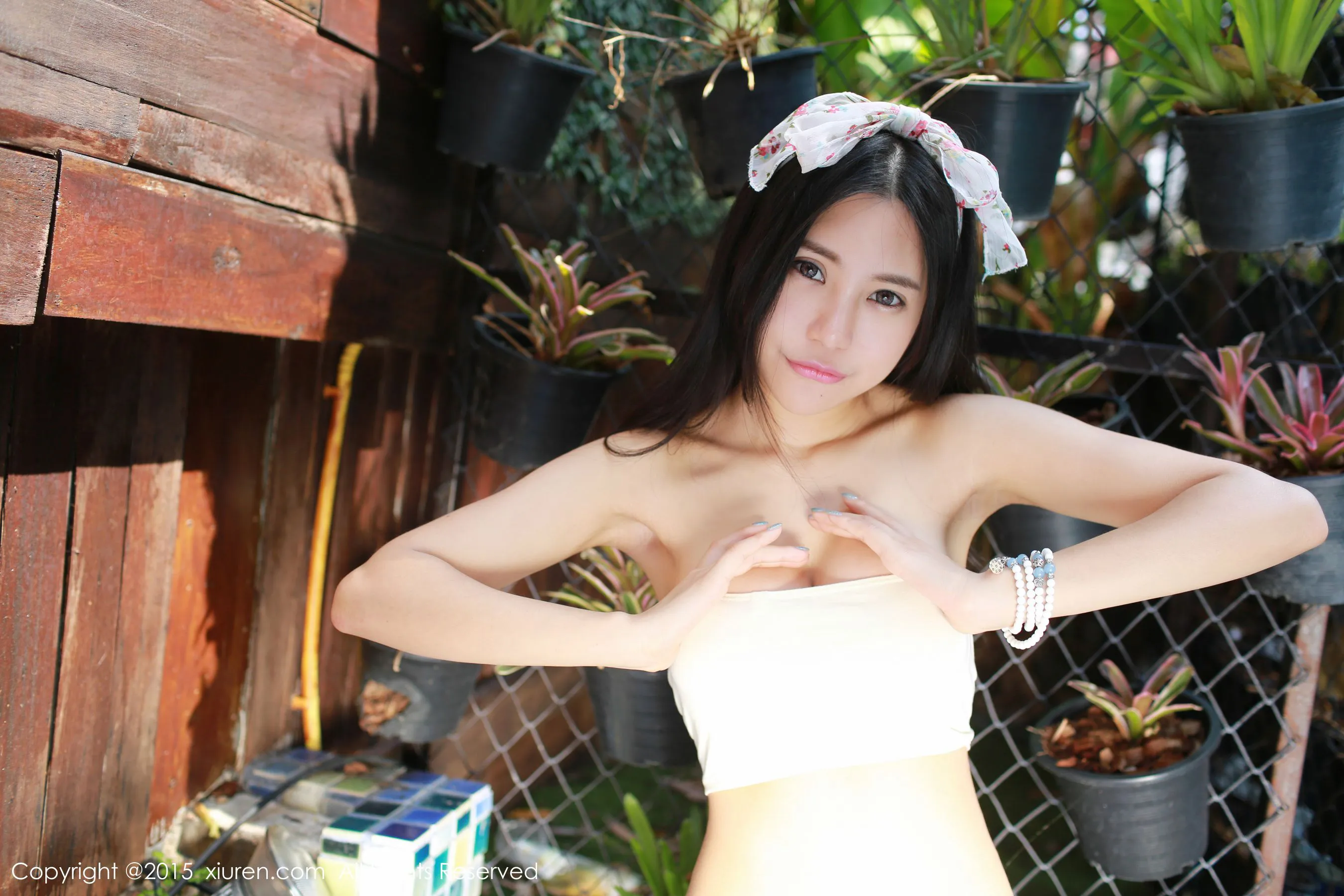 绮里嘉ula《泰国清迈旅拍》小清新外拍 秀人网 No.296第17张