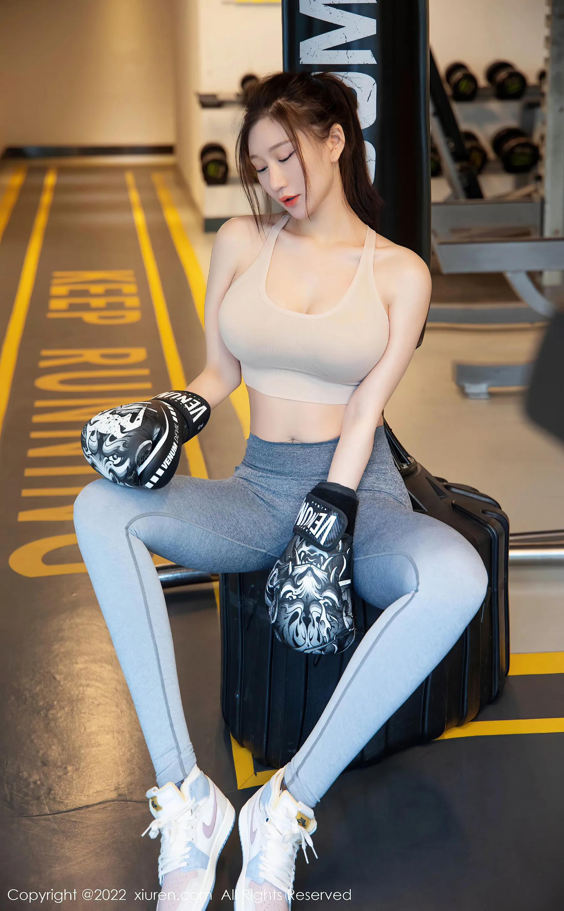  秀人网 No.4703 顾乔楠Cora 健身美女写真第14张