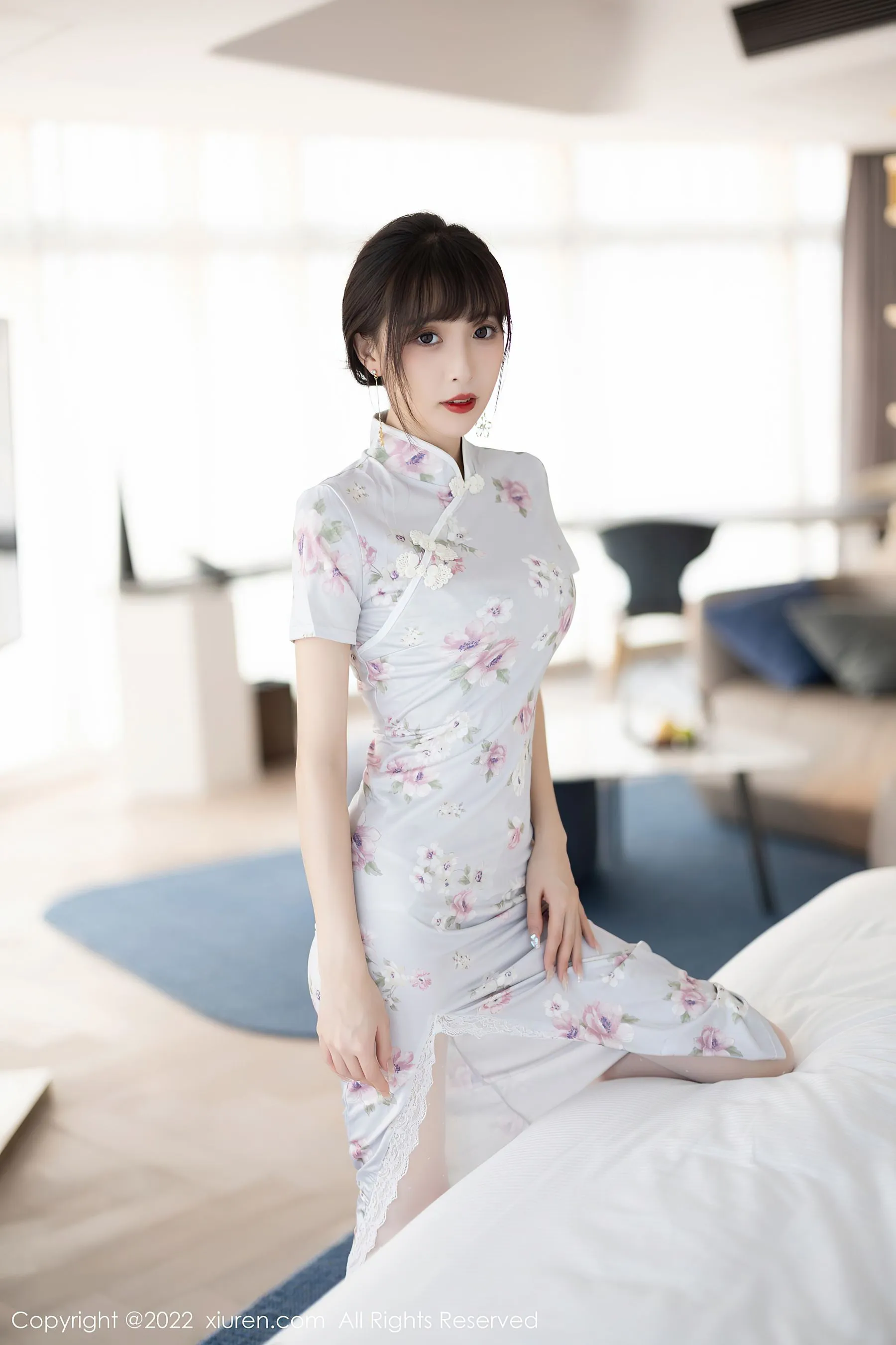 秀人网 No.5757 林星阑 旗袍美腿第26张