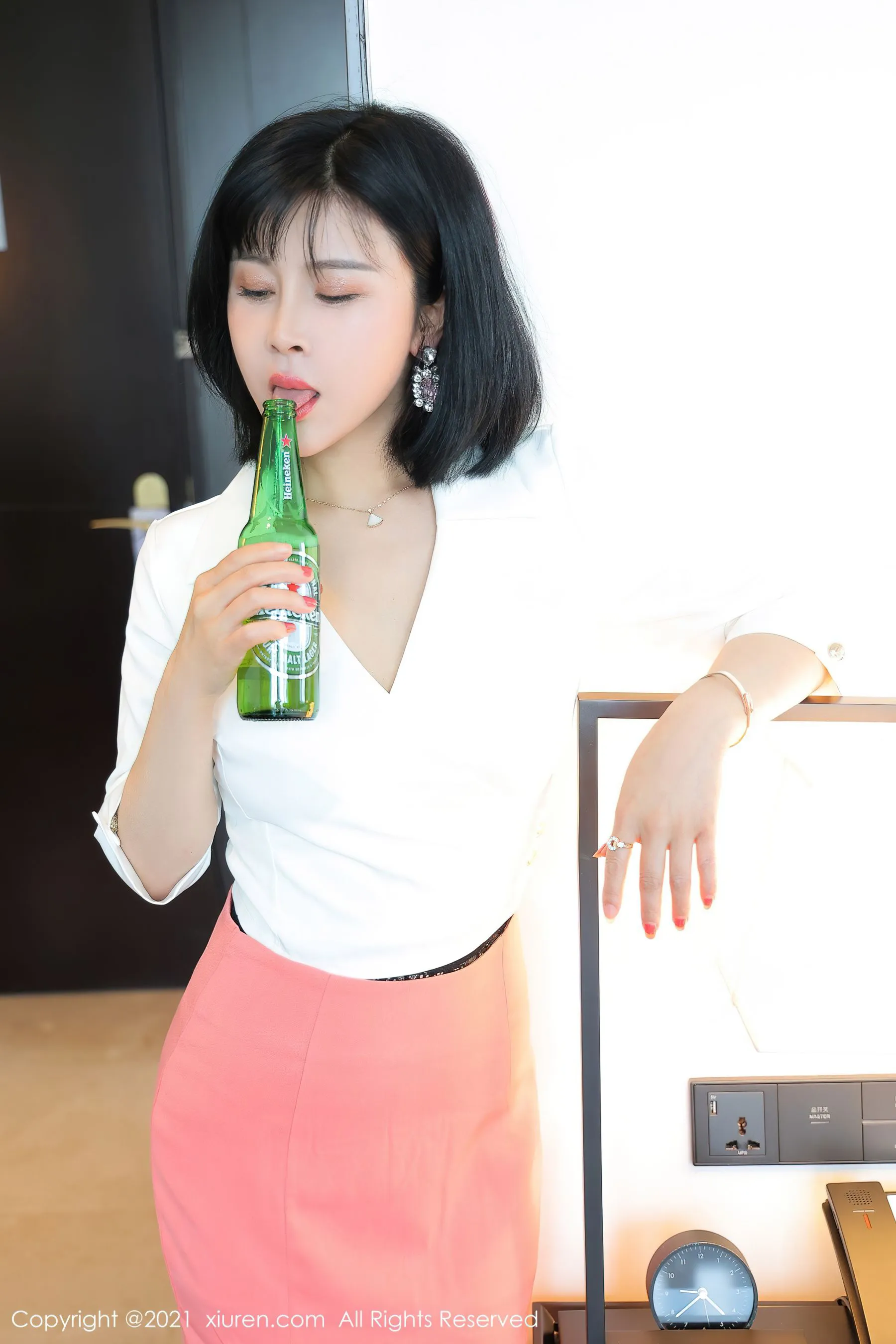  秀人 No.4047 乖乖小野喵&#038;Lucky沈欢欣第2张