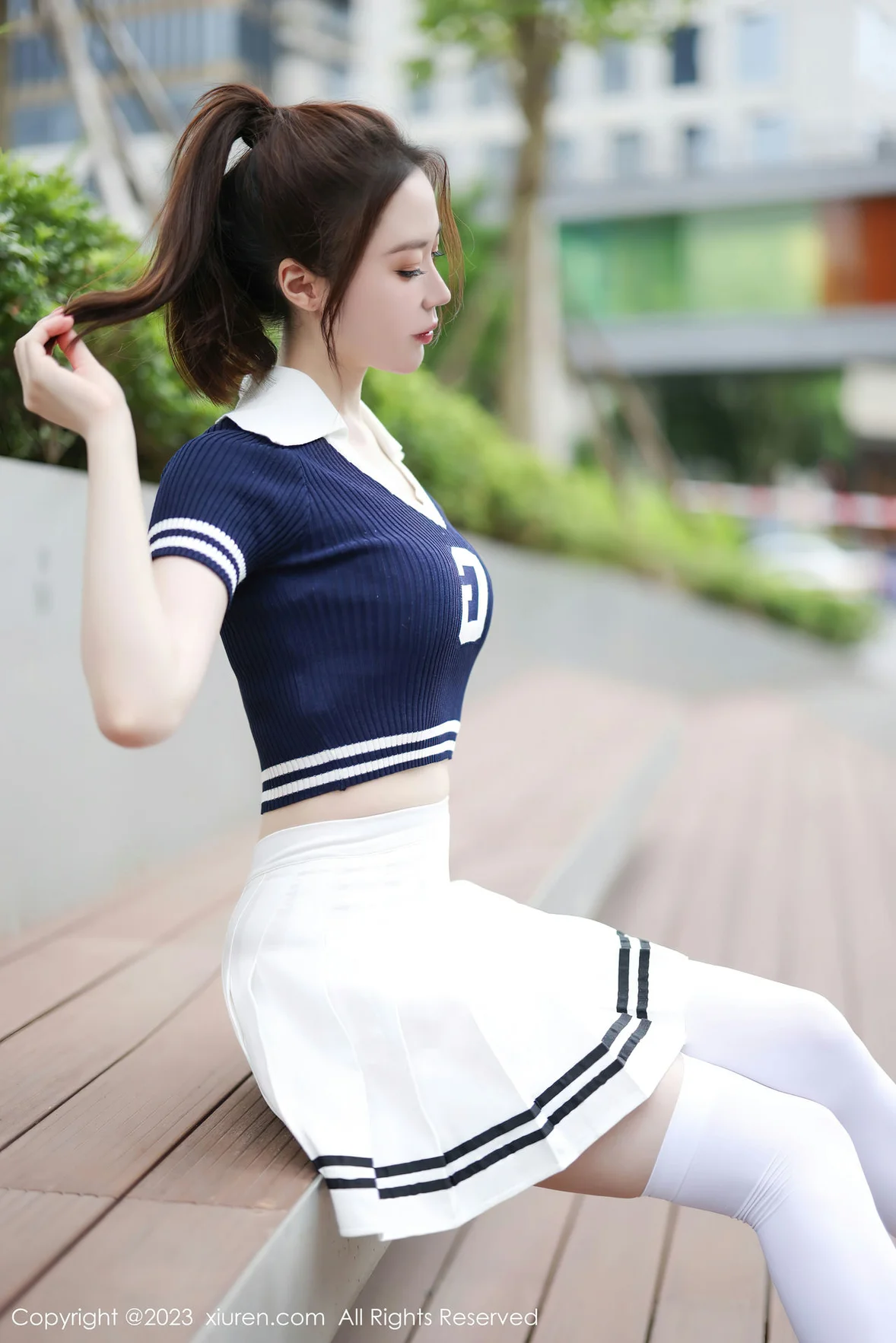  秀人网 No.7416 梦心玥 运动服饰穿搭安吉旅拍 [82P]第2张