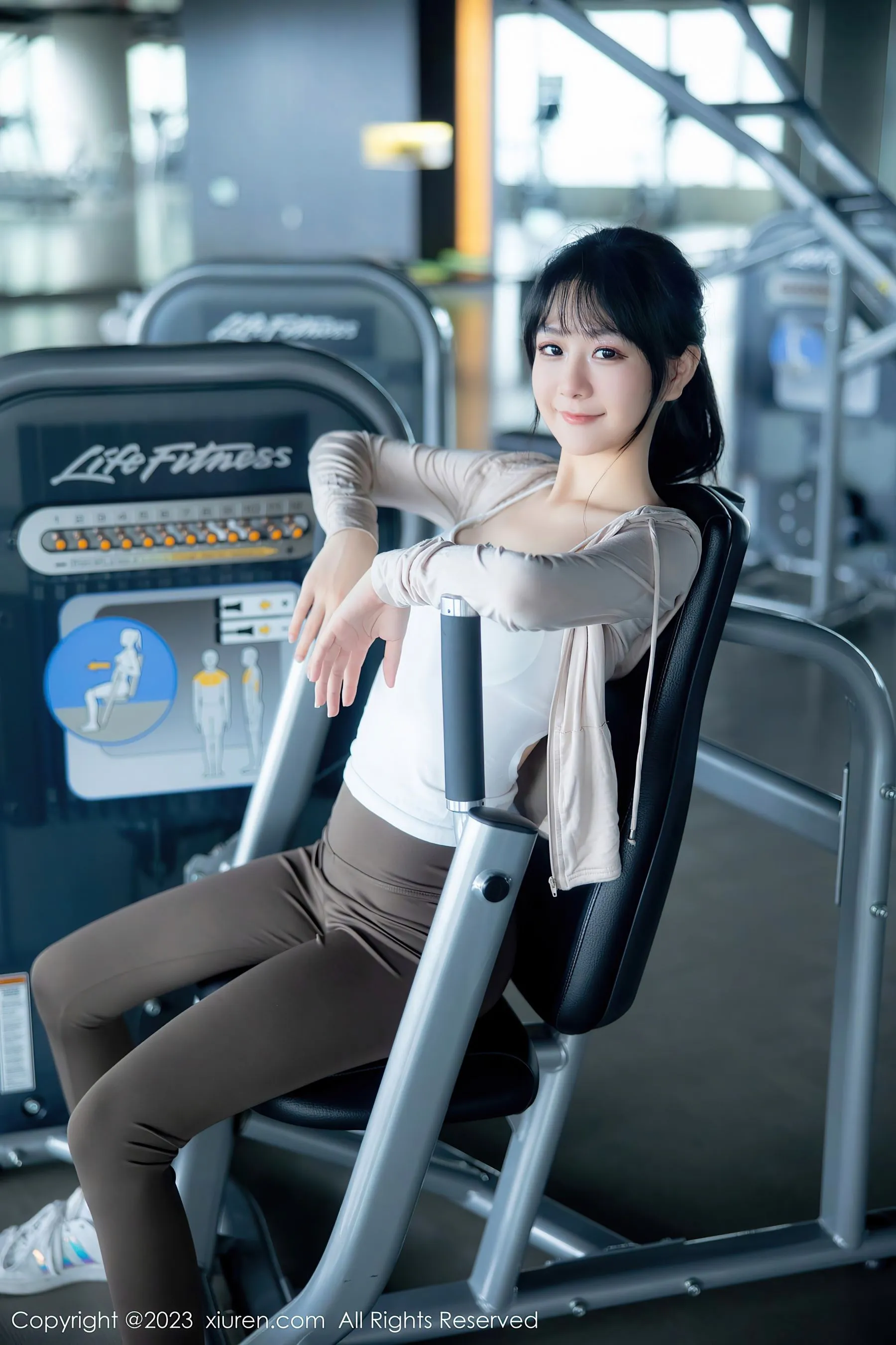 秀人网 No.6683 幼幼 健身美腿第8张