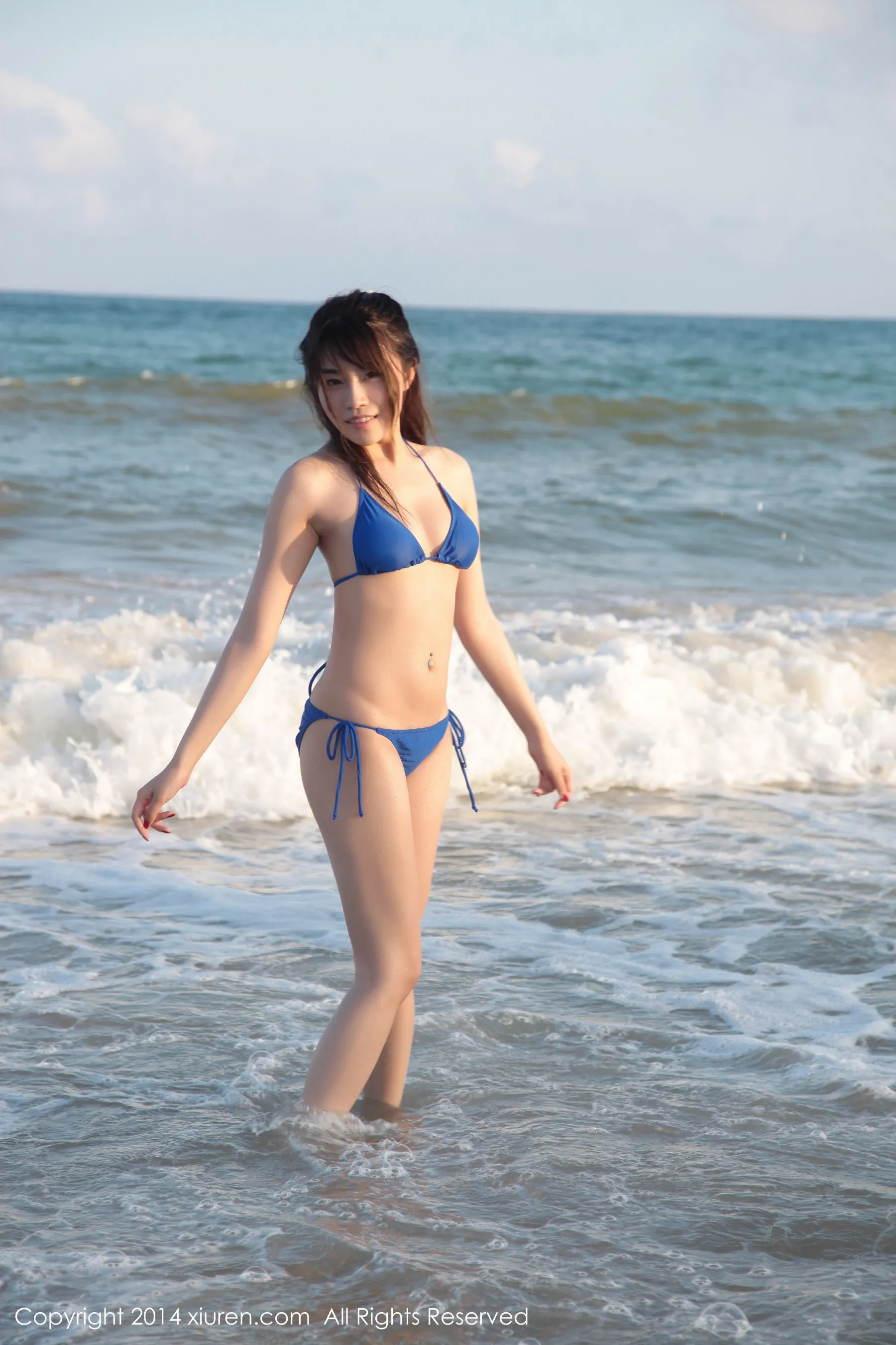 许诺Sabrina《海边小清新系列》 秀人网 No.167第11张