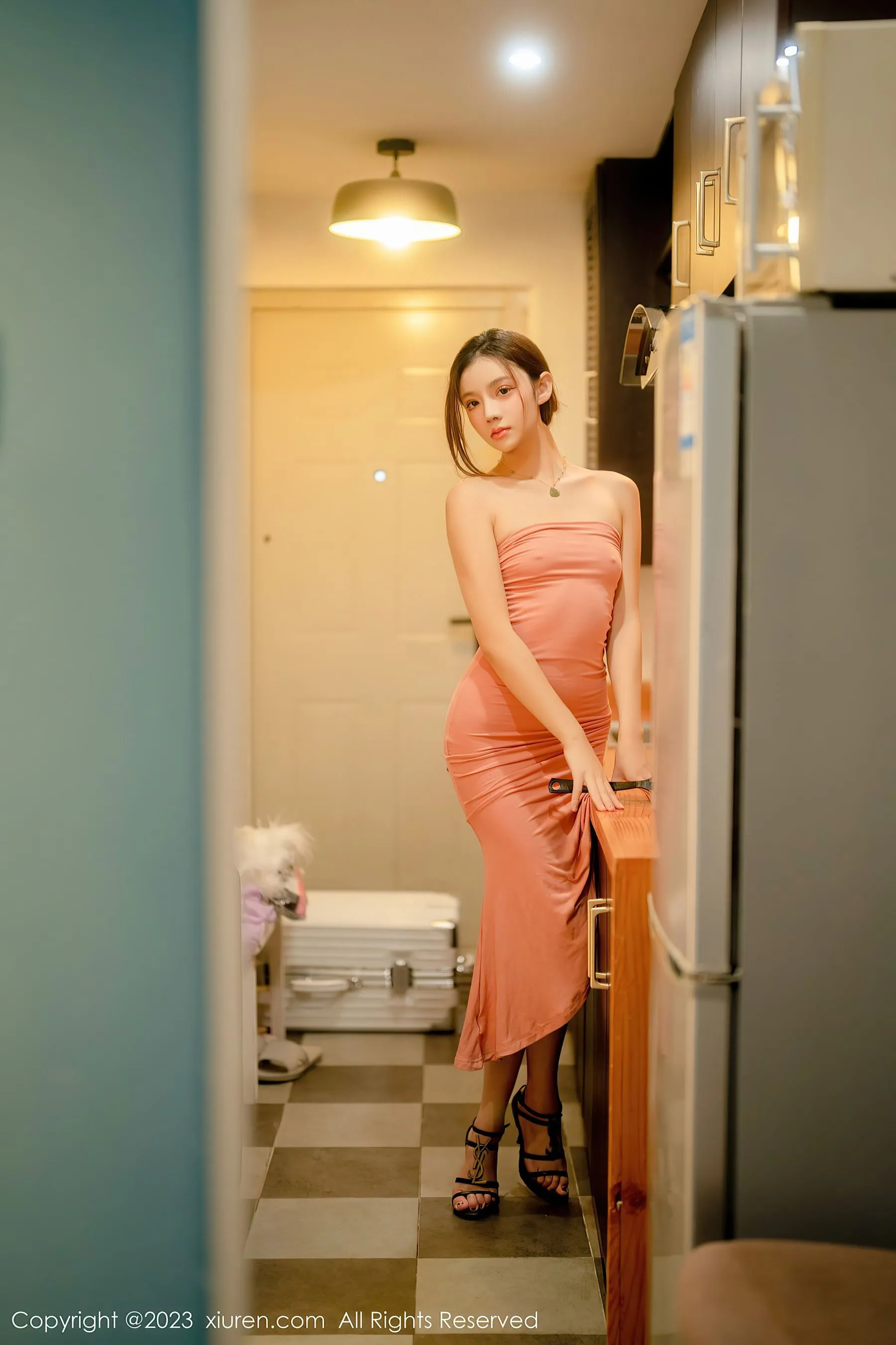  秀人网 No.6437 加朵babe 美腿丝袜第22张