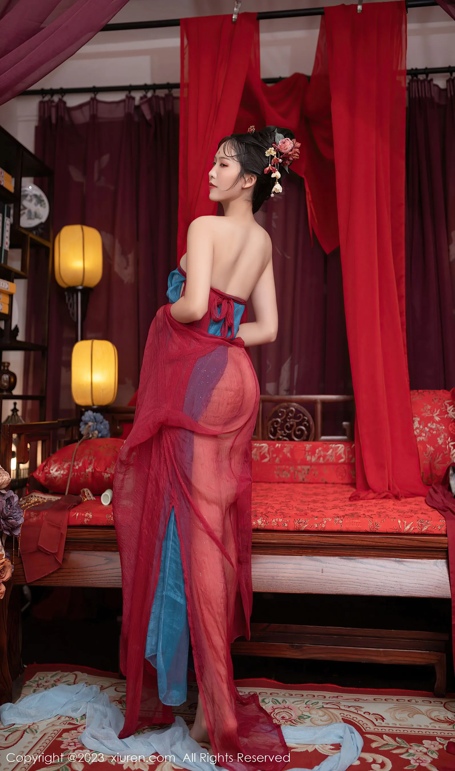  秀人网 No.6154 利世 古装美腿第3张