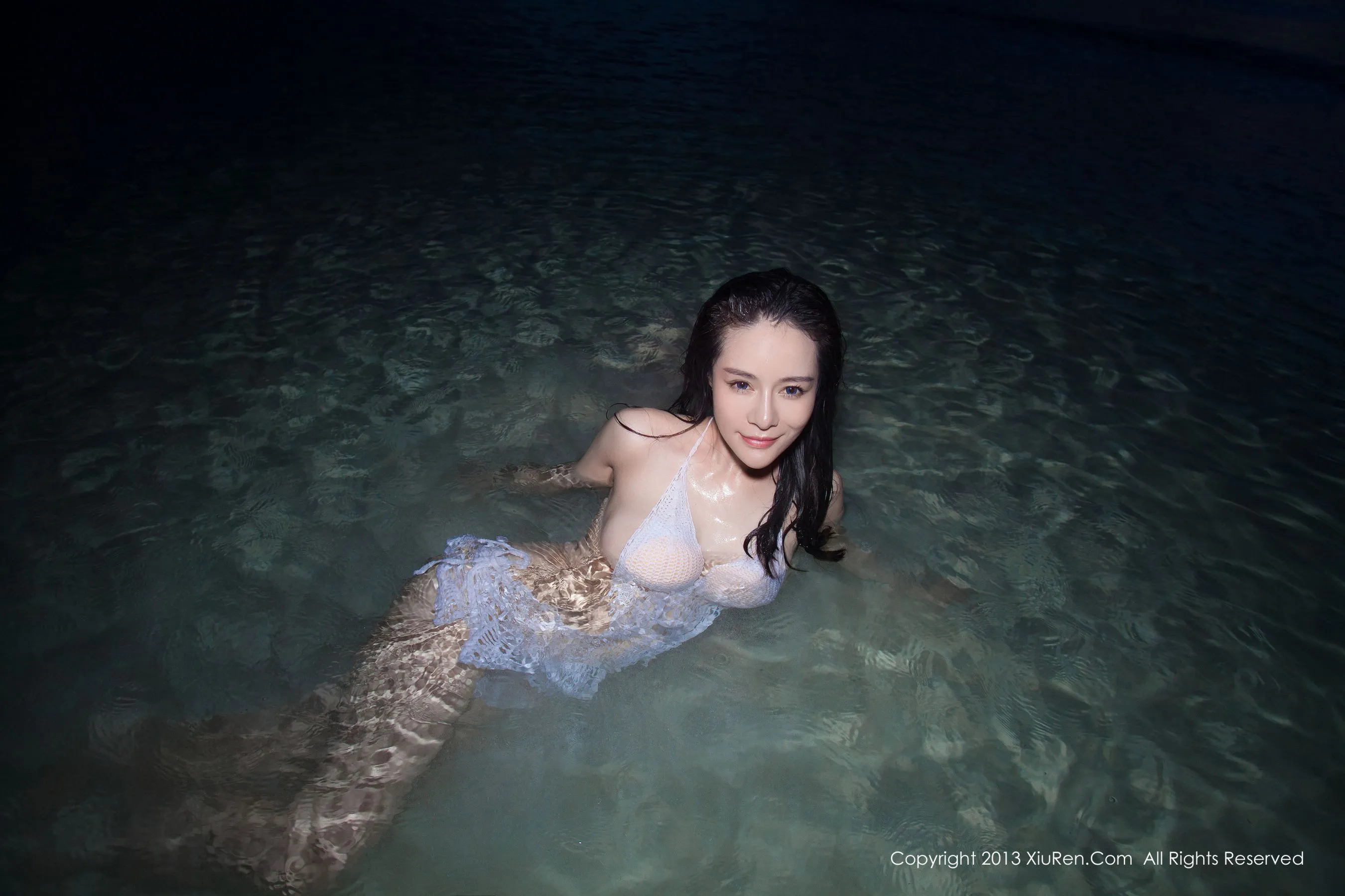  nancy小姿 &#038;海边唯美比基尼系列 秀人网 No.069第21张