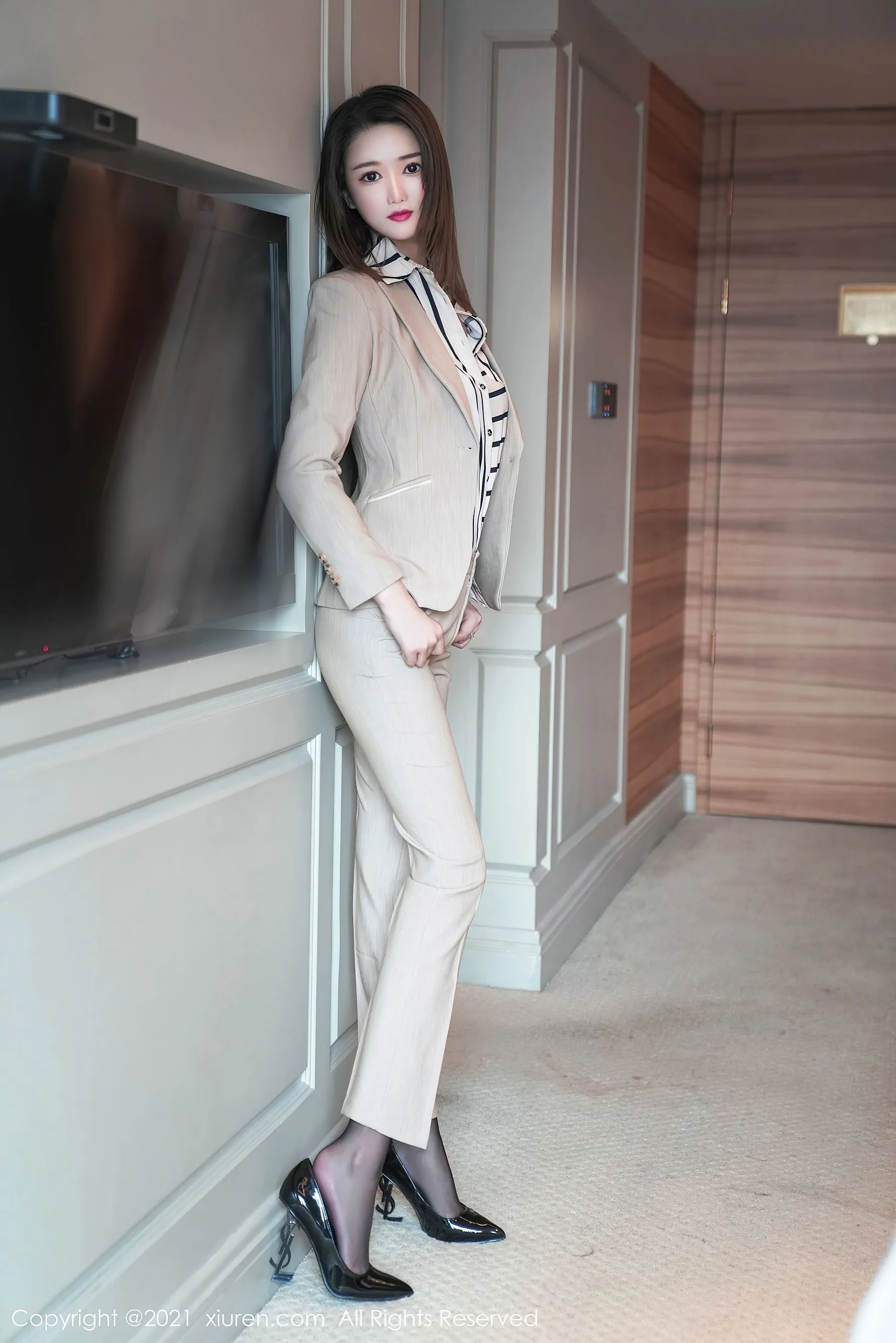 秀人 No.3150 文芮jeninfer第3张