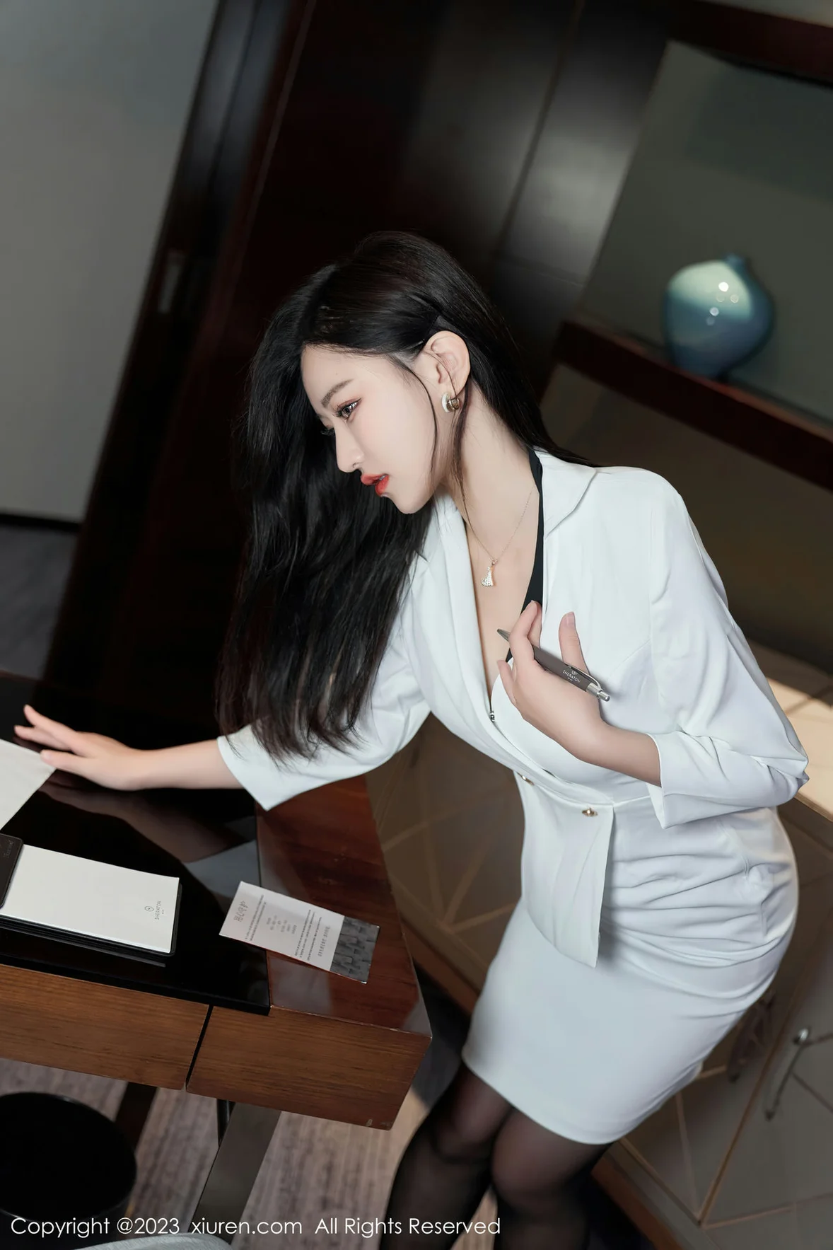  XiuRen 秀人 No.6900 妙可可Cheese 魅惑黑丝性感写真 [81P]第9张