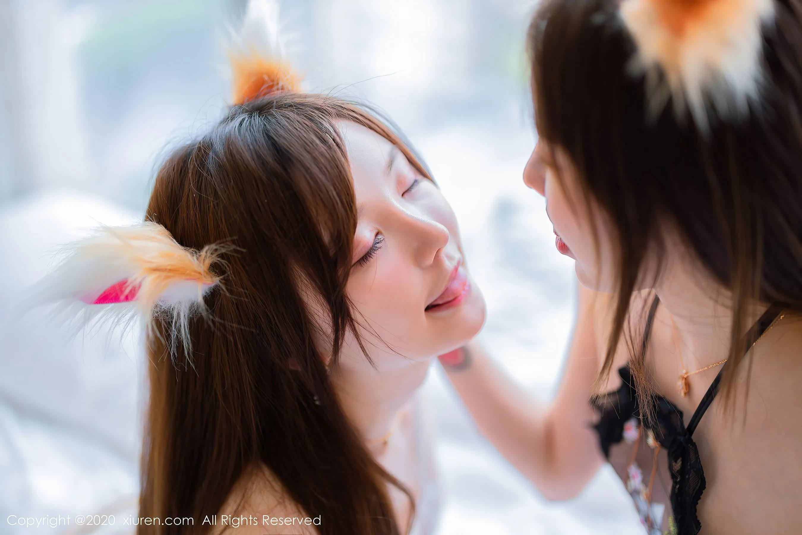  秀人 No.2543 @玉兔miki与@糯美子Mini第3张