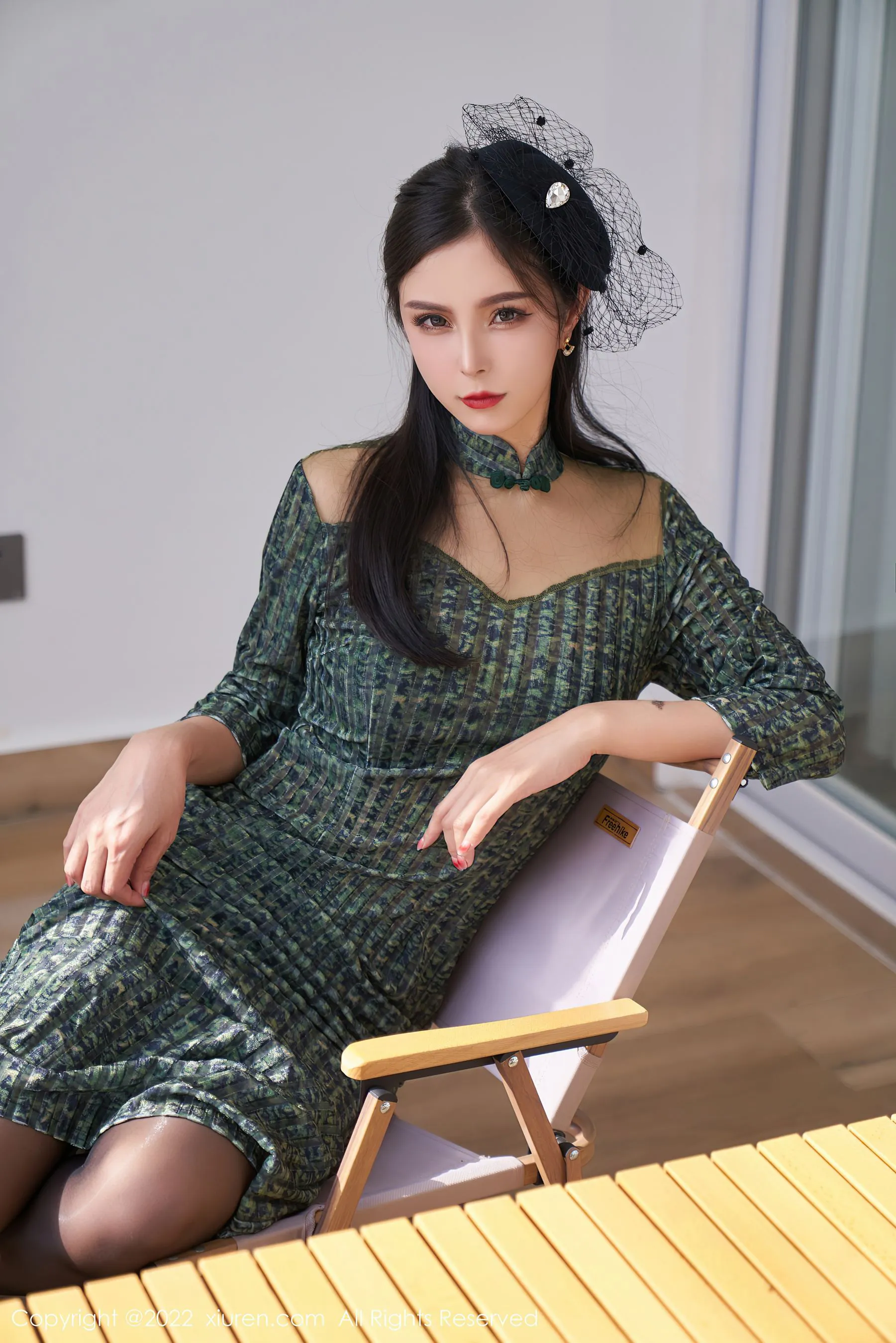  秀人网 No.5373 小蛮妖Yummy 美臀黑丝第15张