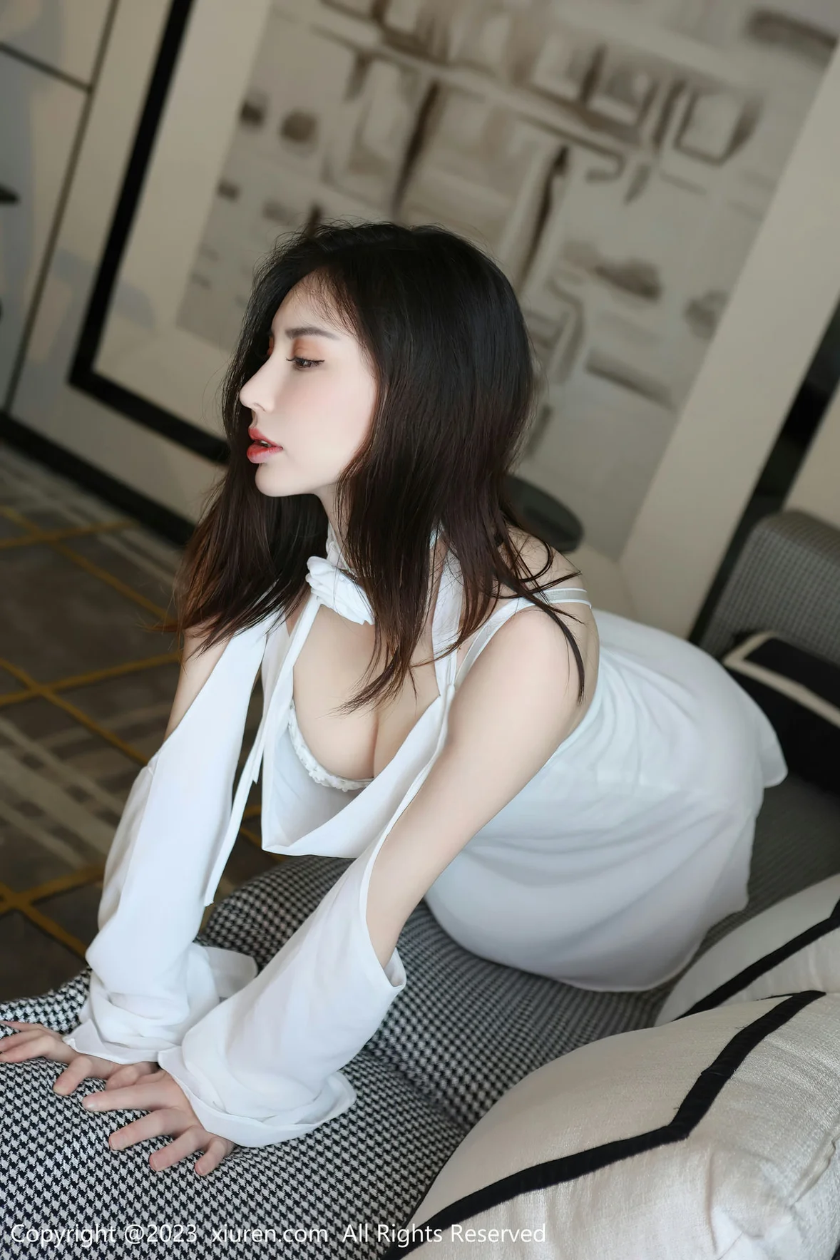  XiuRen 秀人 No.6877 修水管剧情写真王曼柔 性感写真 [71P]第3张