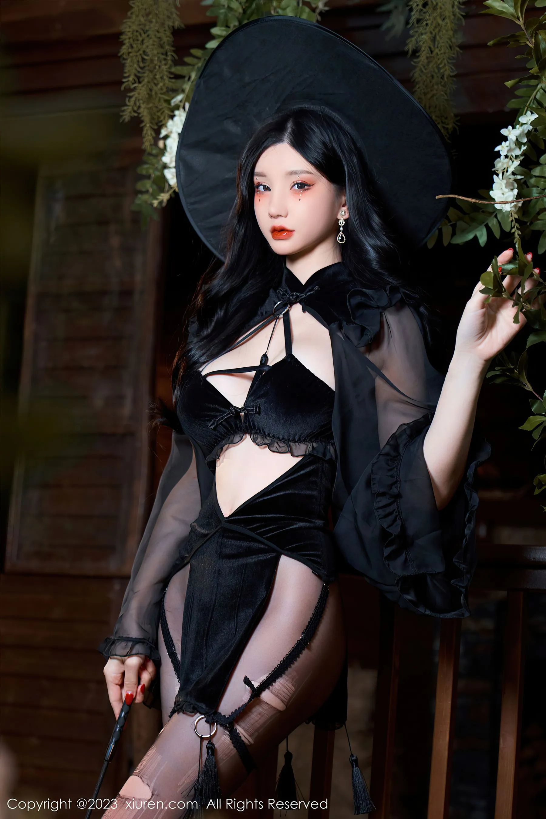  秀人网 No.6362 周于希Sally 黑丝美臀第9张