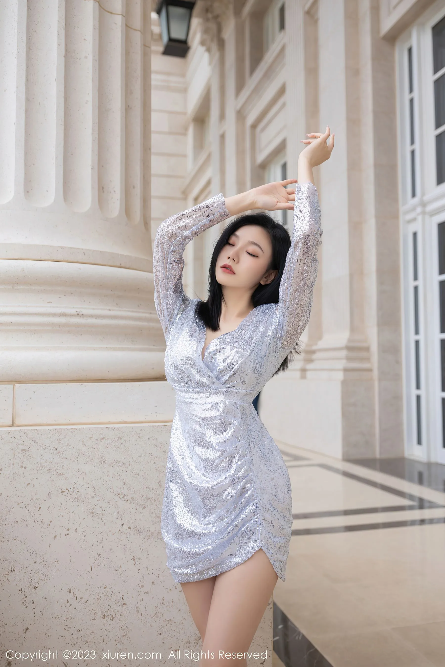  秀人网 No.6264 安然anran 妩媚美腿第19张